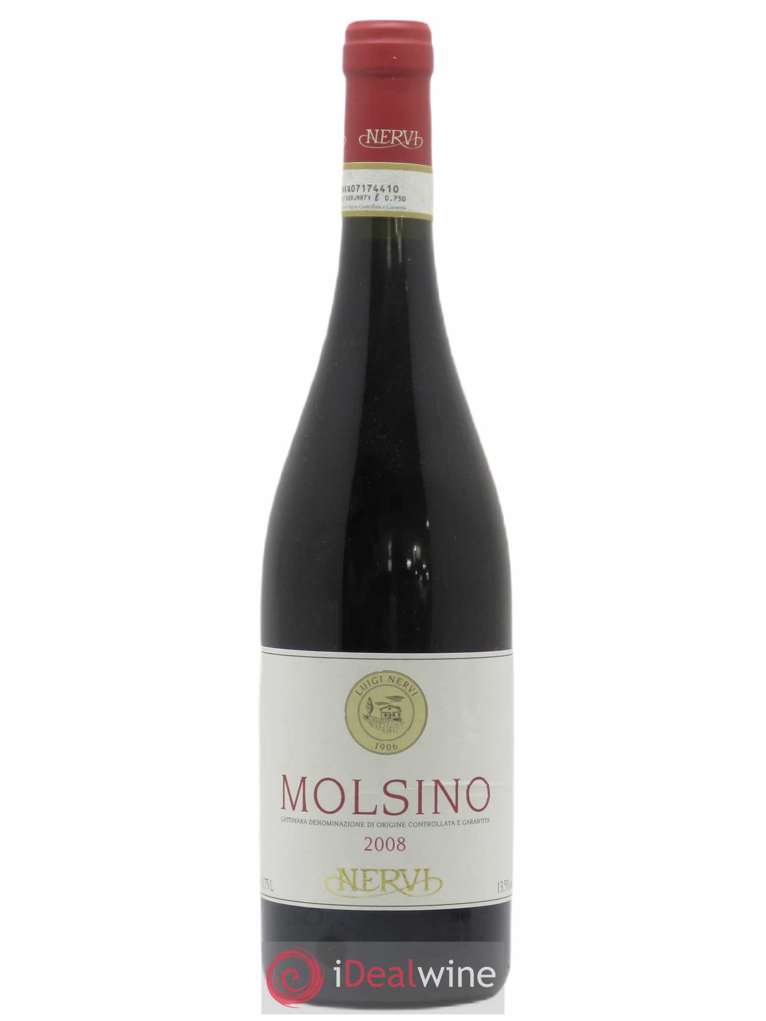 Gattinara DOCG Vigna Molsino Nervi Conterno (sans prix de réserve) 2008 - Lot de 1 bouteille - 0
