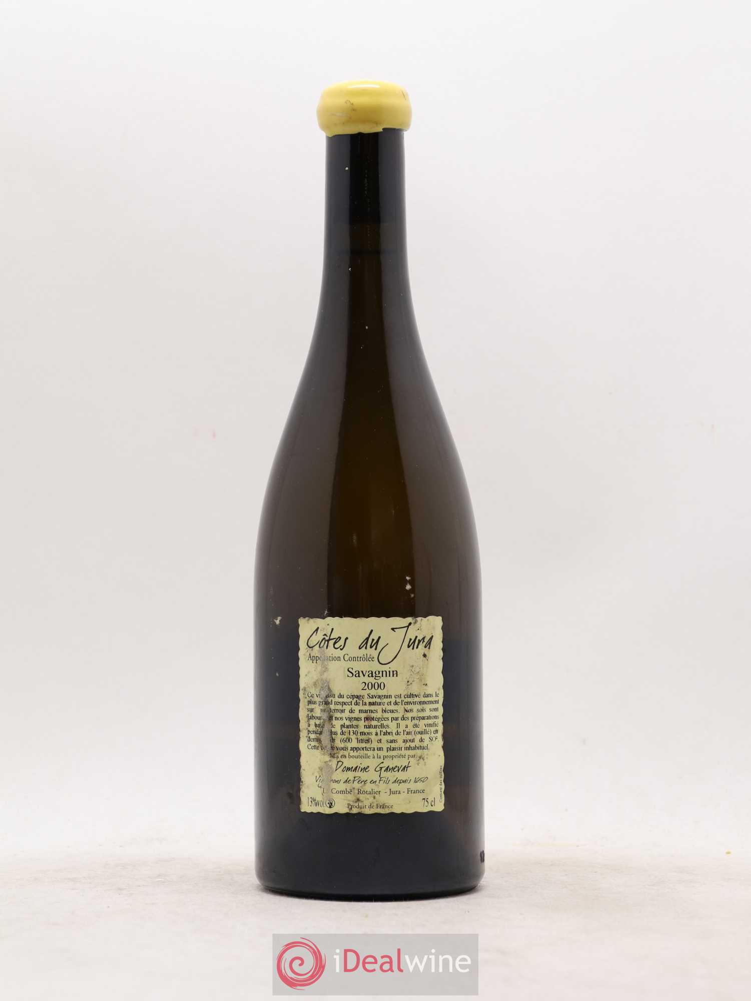 Côtes du Jura Les Vignes de mon Père Jean-François Ganevat (Domaine) (sans prix de réserve) 2000 - Lot de 1 bouteille - 1