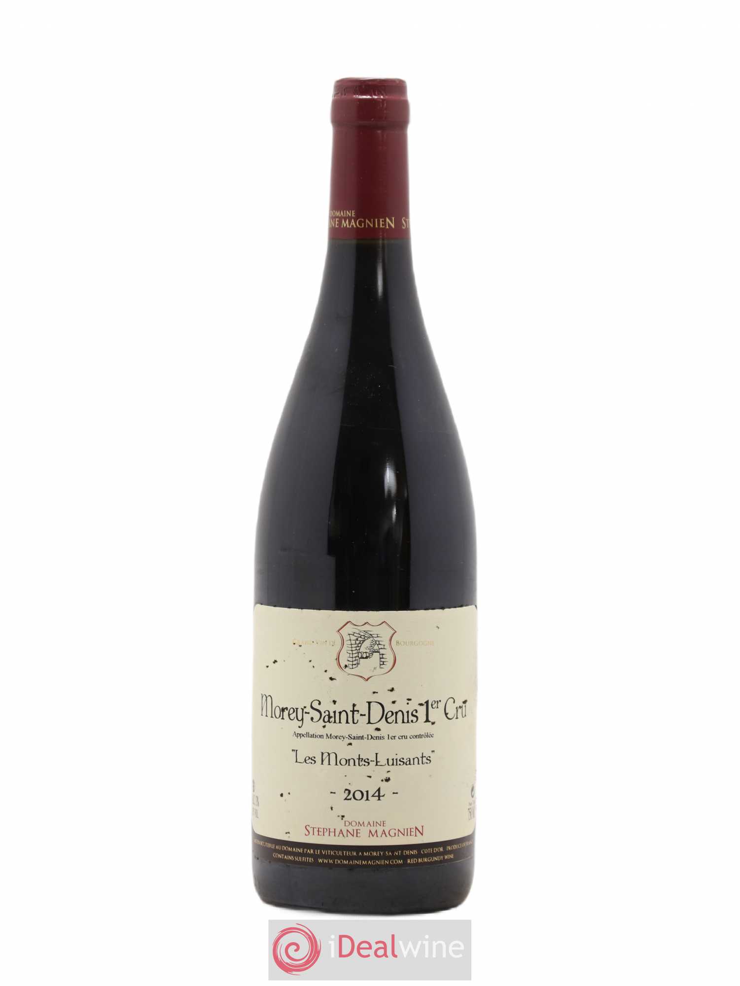 Morey-Saint-Denis 1er Cru Les Monts Luisants Domaine Stephane Magnien (sans prix de réserve) 2014 - Posten von 1 Flasche - 0