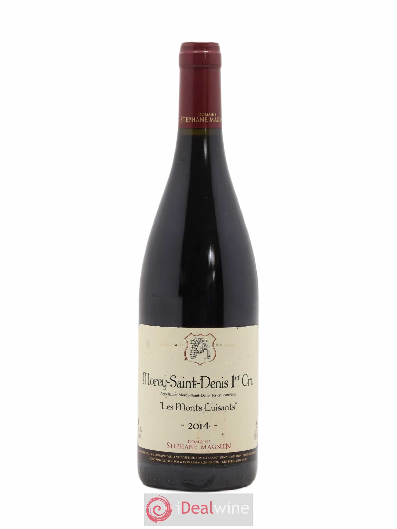 Morey-Saint-Denis 1er Cru Les Monts Luisants Domaine Stephane Magnien (sans prix de réserve) 2014 - Posten von 1 Flasche - 0
