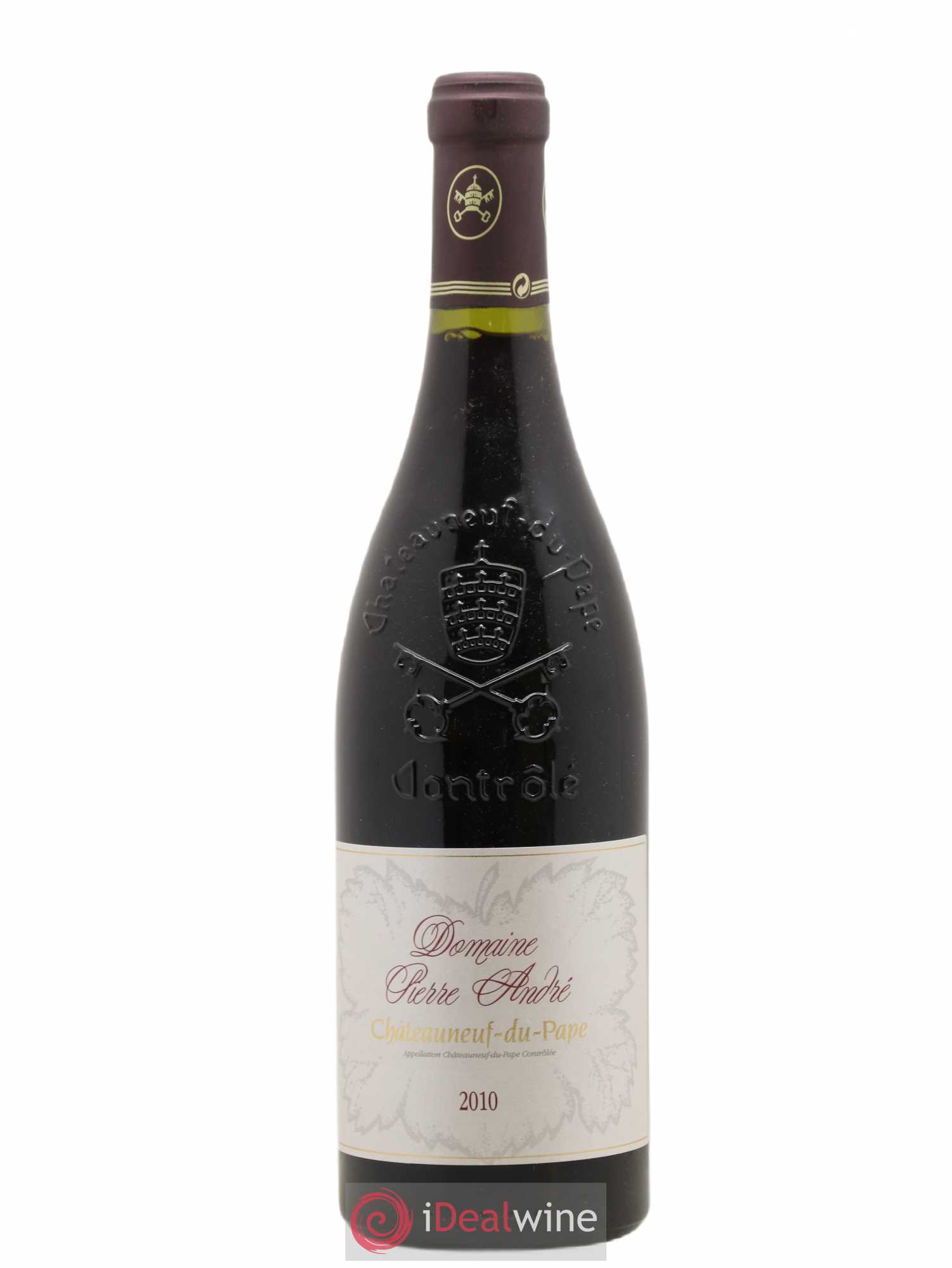 Châteauneuf-du-Pape Pierre André (Domaine) (sans prix de réserve) 2010 - Lot de 1 bouteille - 0