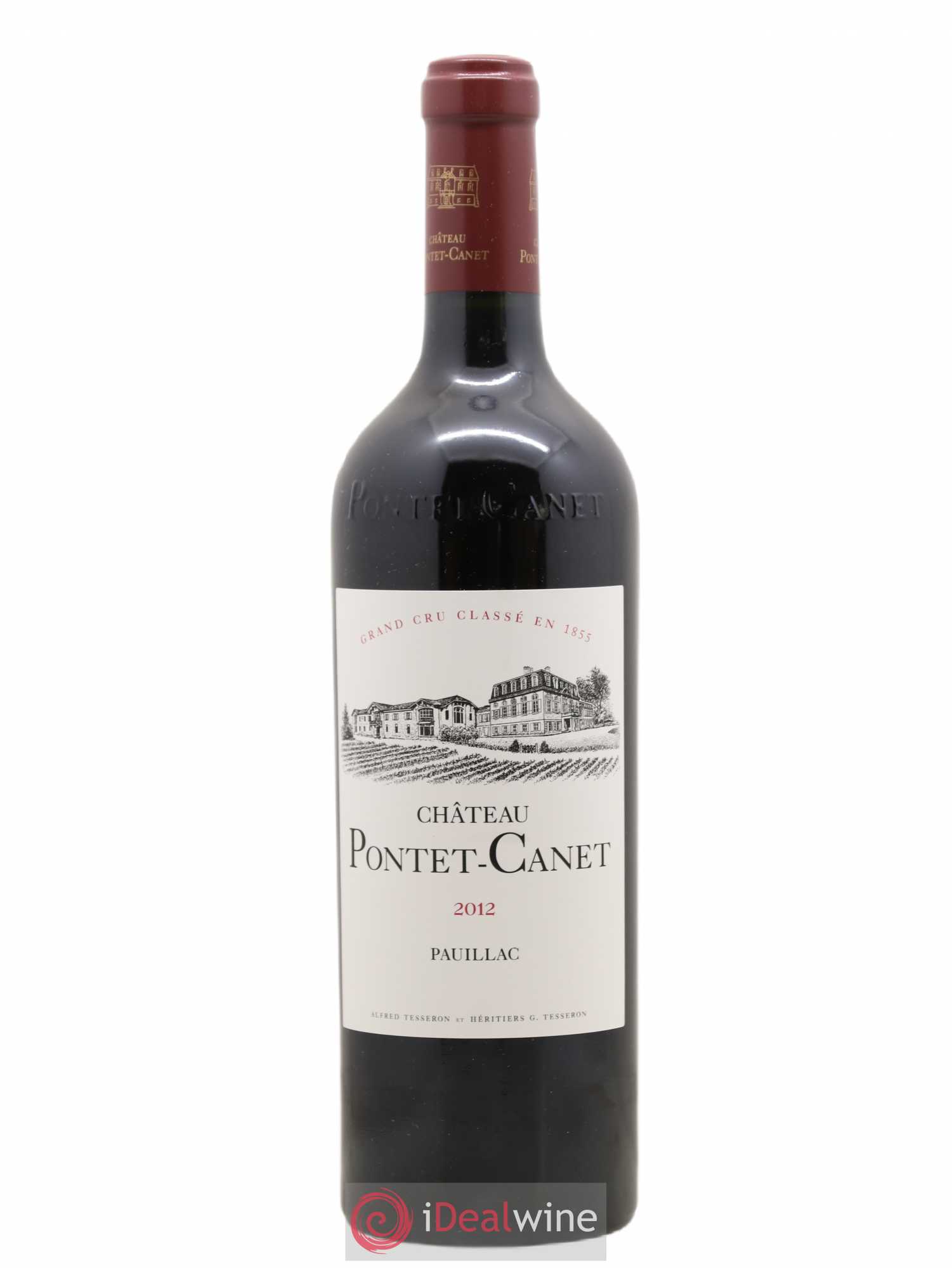 Château Pontet Canet 5ème Grand Cru Classé (sans prix de réserve) 2012 - Lot de 1 bouteille - 0