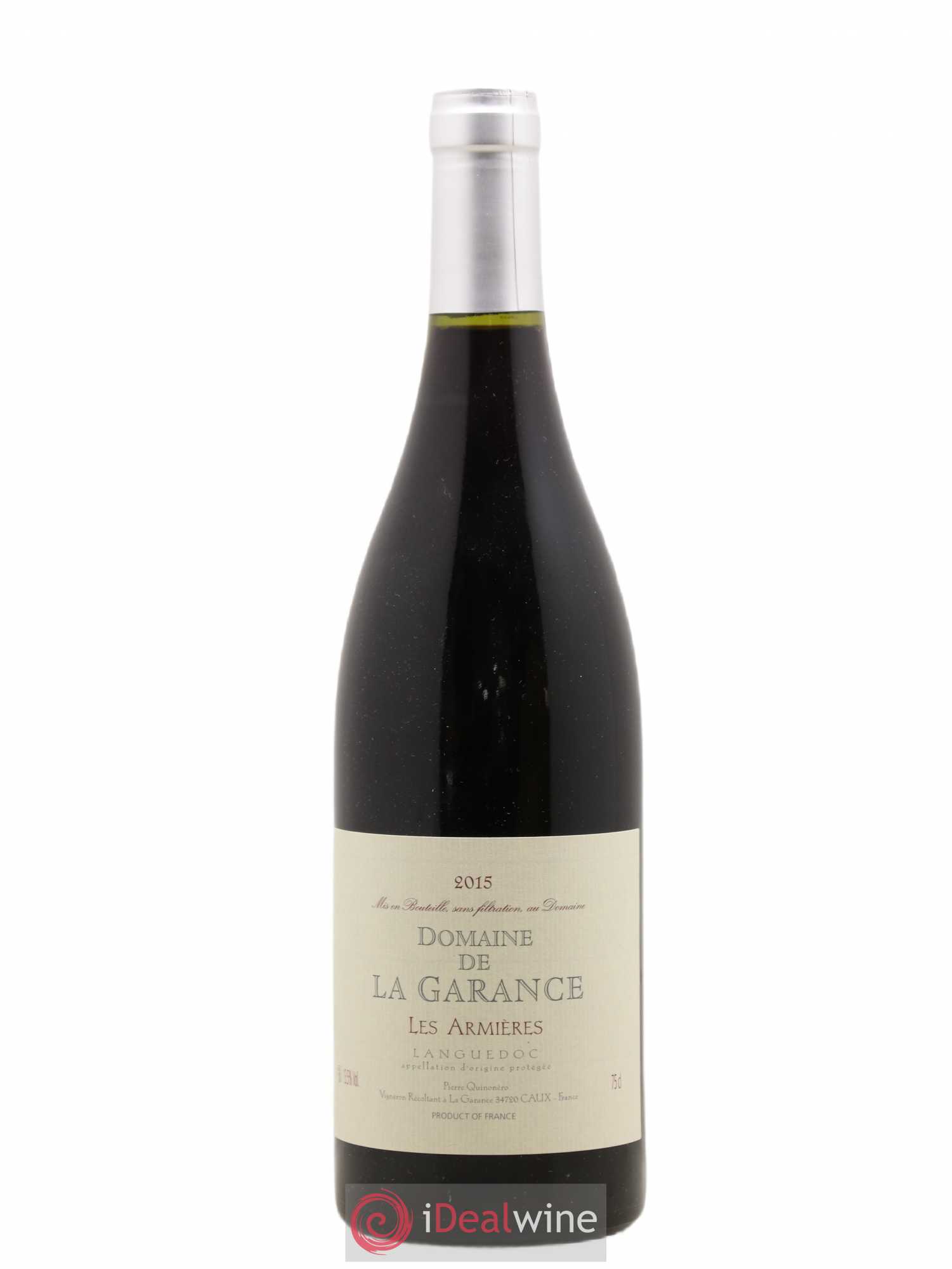 Coteaux du Languedoc de La Garance (Domaine) Les Armières (sans prix de réserve) 2015 - Lot de 1 bouteille - 0