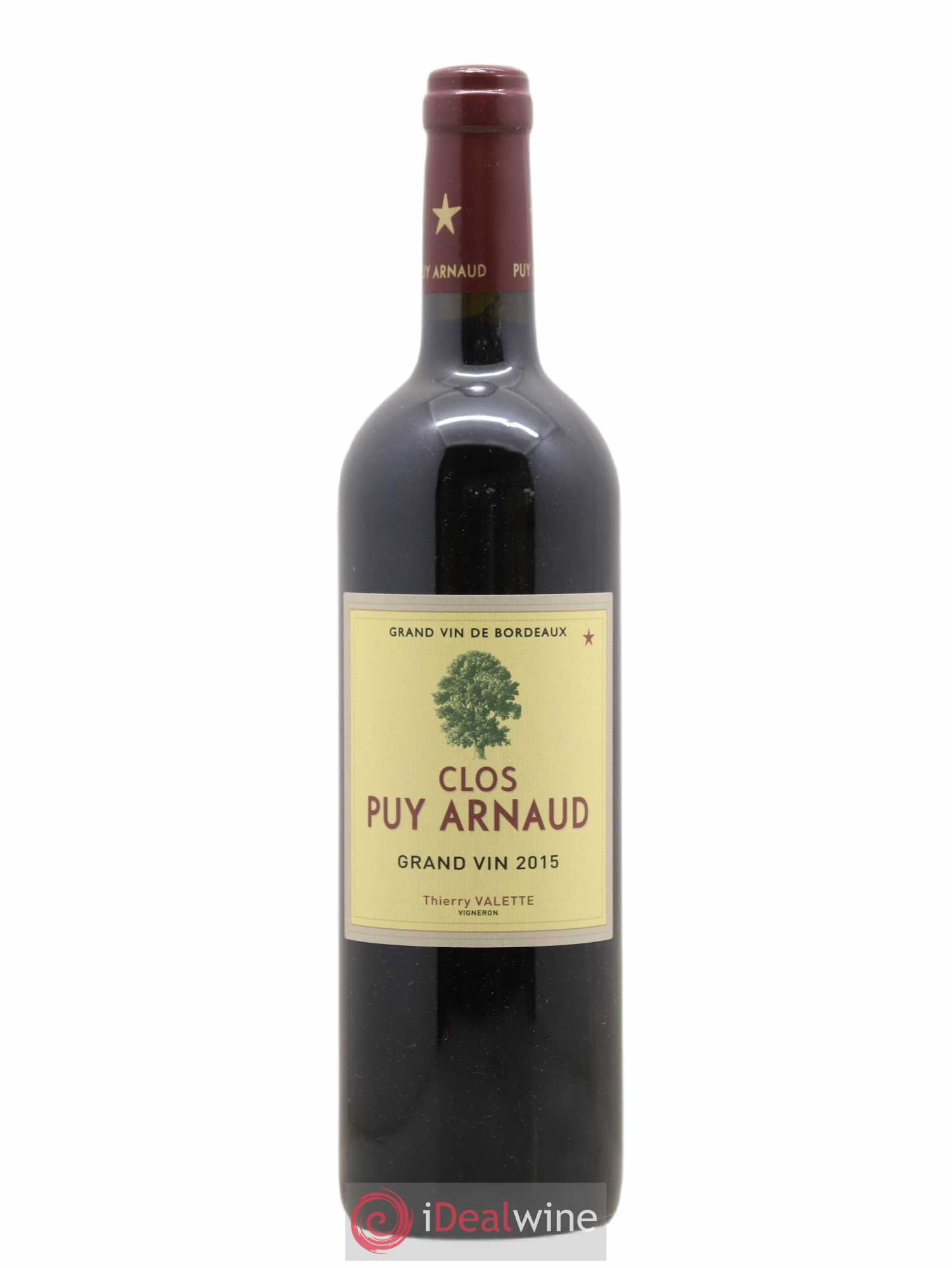 Clos Puy Arnaud (sans prix de réserve) 2015 - Lot de 1 bouteille - 0
