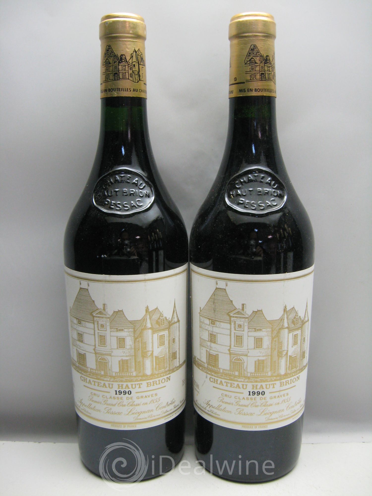 Château Haut Brion 1er Grand Cru Classé 1990 - Lot de 12 bouteilles - 2