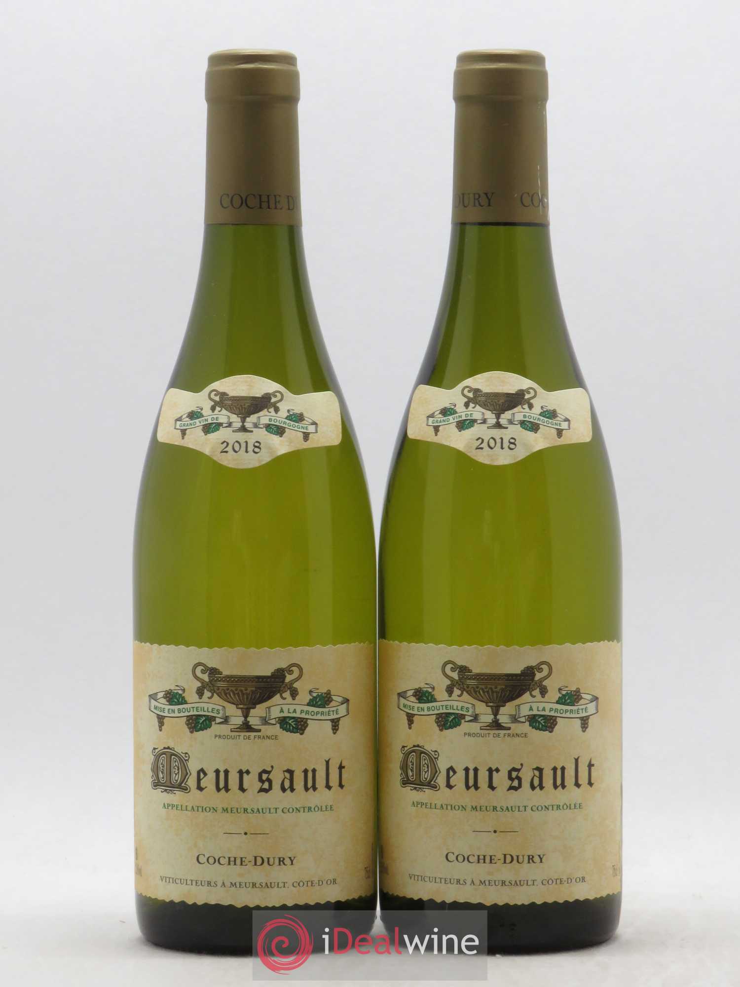 Meursault Coche Dury (Domaine) 2018 - Lot de 2 bouteilles - 0