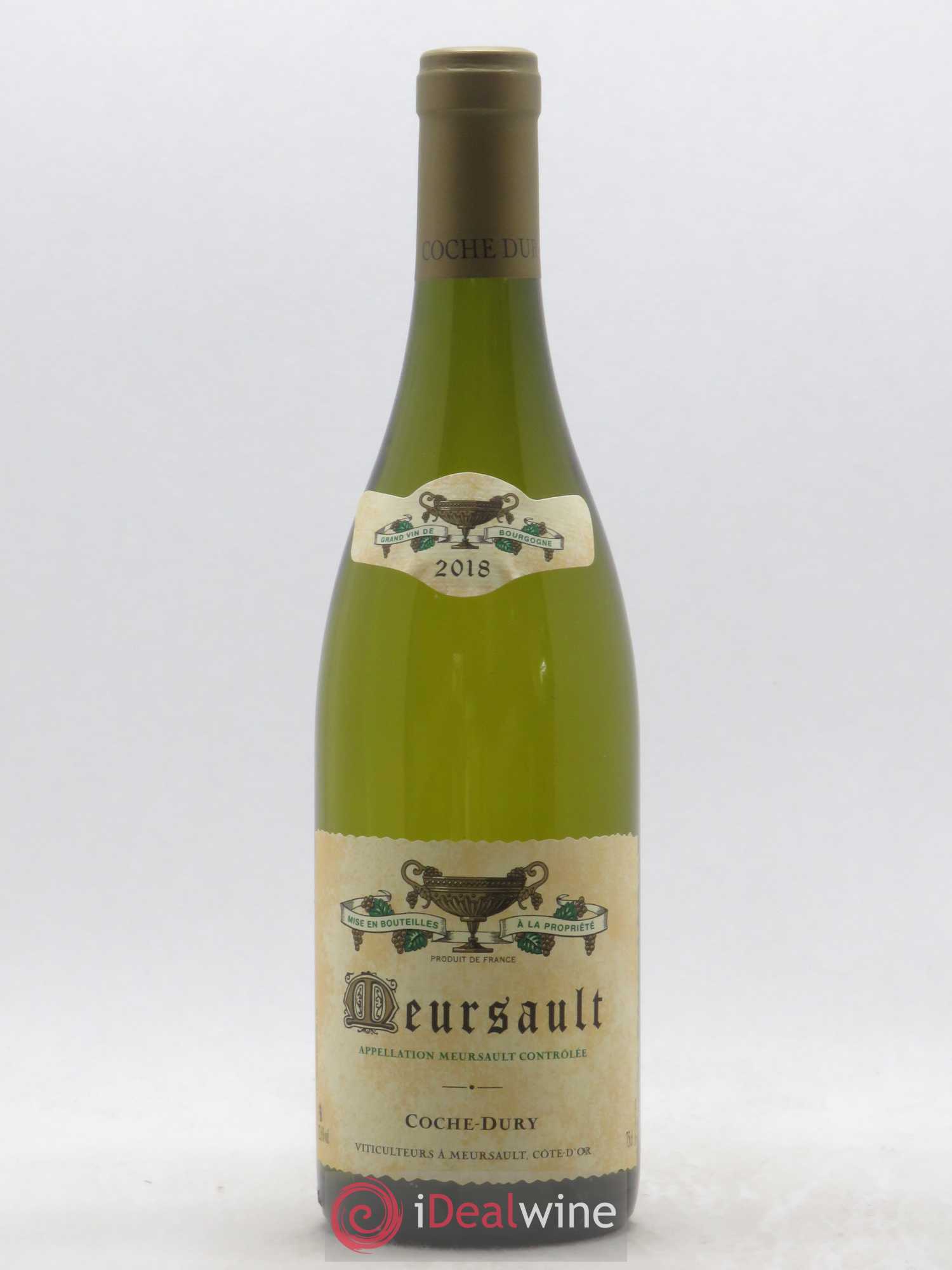 Meursault Coche Dury (Domaine) 2018 - Lot de 1 bouteille - 0