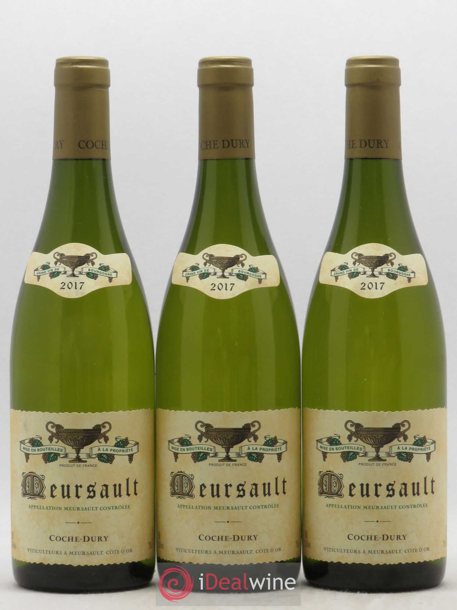 Meursault Coche Dury (Domaine) 2017 - Lot de 3 bouteilles - 0