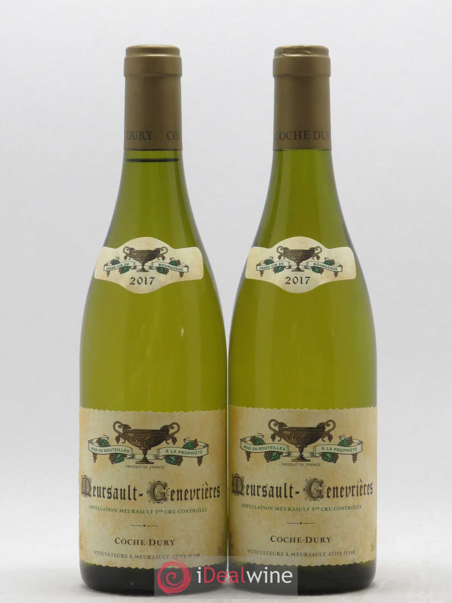 Meursault 1er Cru Genevrières Coche Dury (Domaine) 2017 - Lot de 2 bouteilles - 0