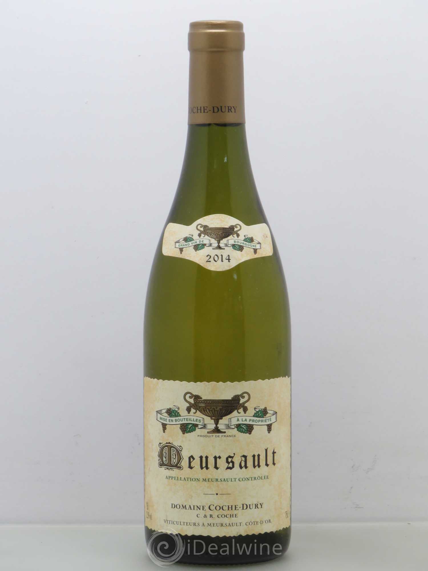 Meursault Coche Dury (Domaine) 2014 - Lot de 1 bouteille - 0