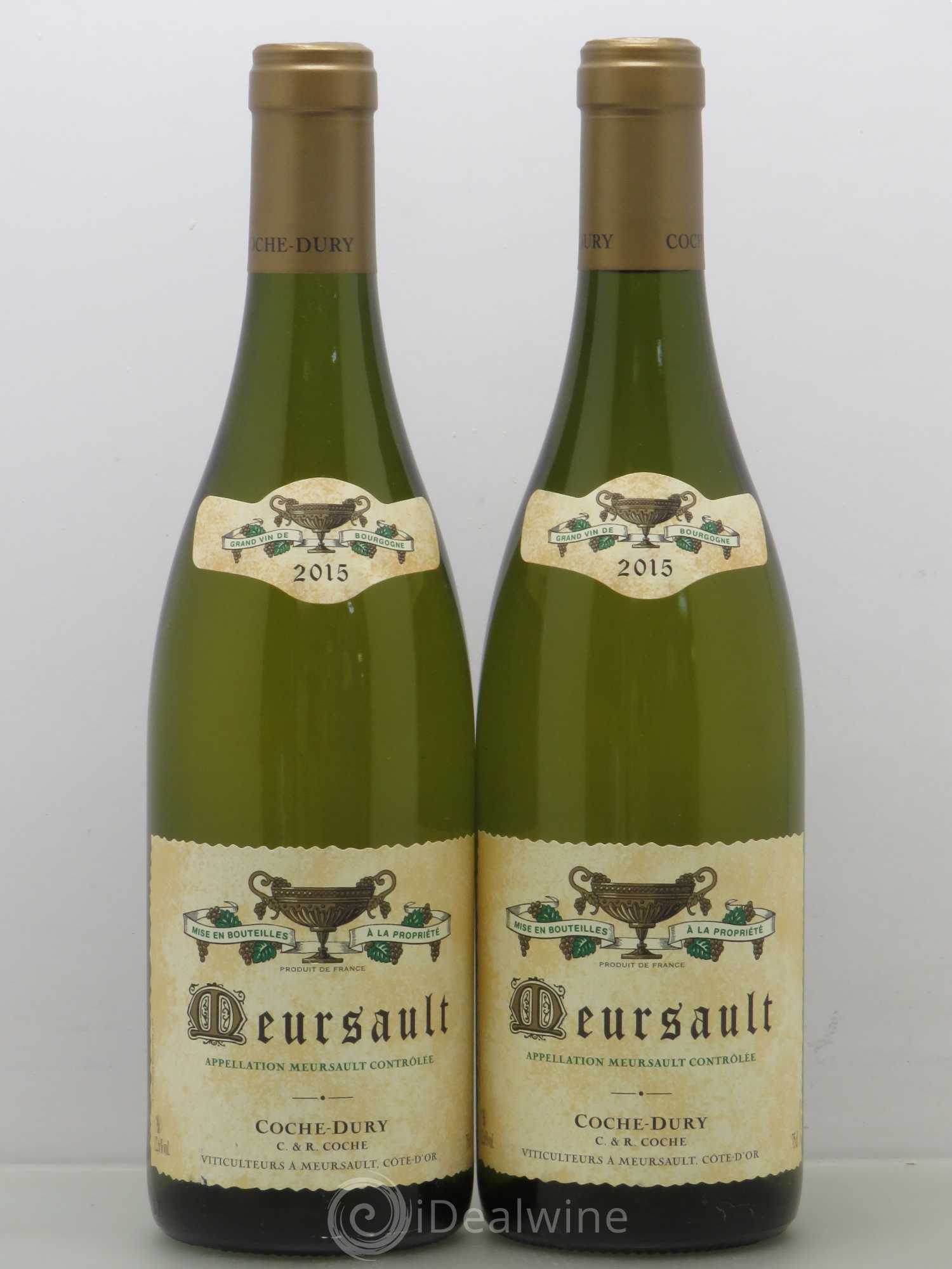 Meursault Coche Dury (Domaine) 2015 - Lot de 2 bouteilles - 0