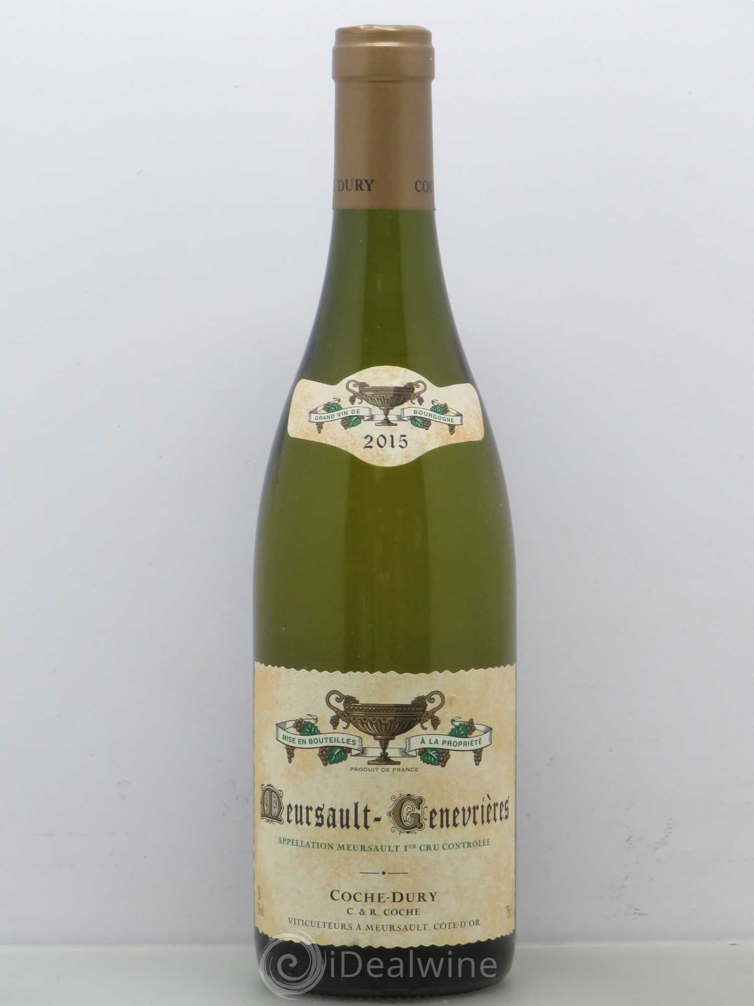 Meursault 1er Cru Genevrières Coche Dury (Domaine) 2015 - Lot de 1 bouteille - 0
