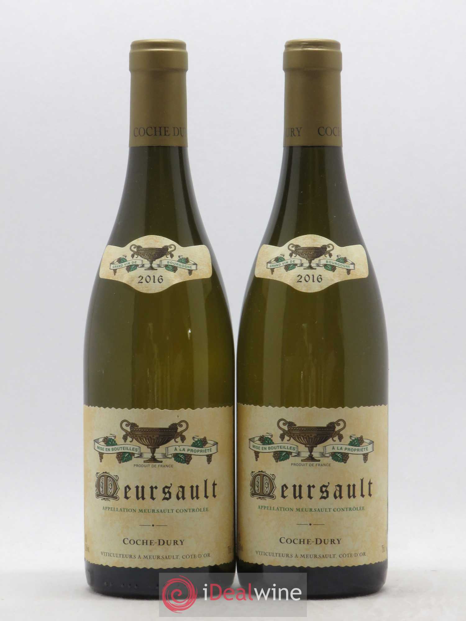 Meursault Coche Dury (Domaine) 2016 - Lot de 2 bouteilles - 0