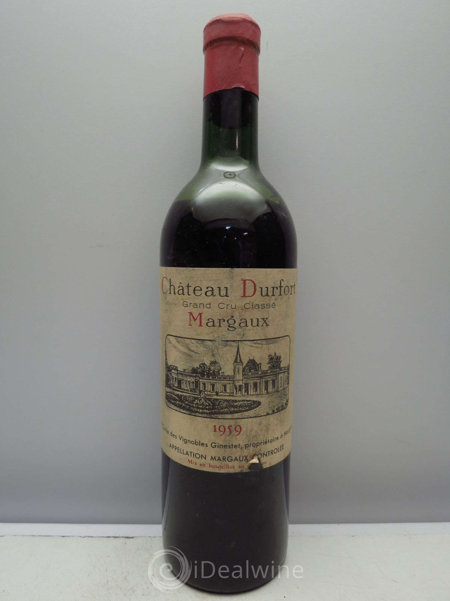 Château Durfort Vivens 2ème Grand Cru Classé 1959 - Lot de 1 bouteille - 0