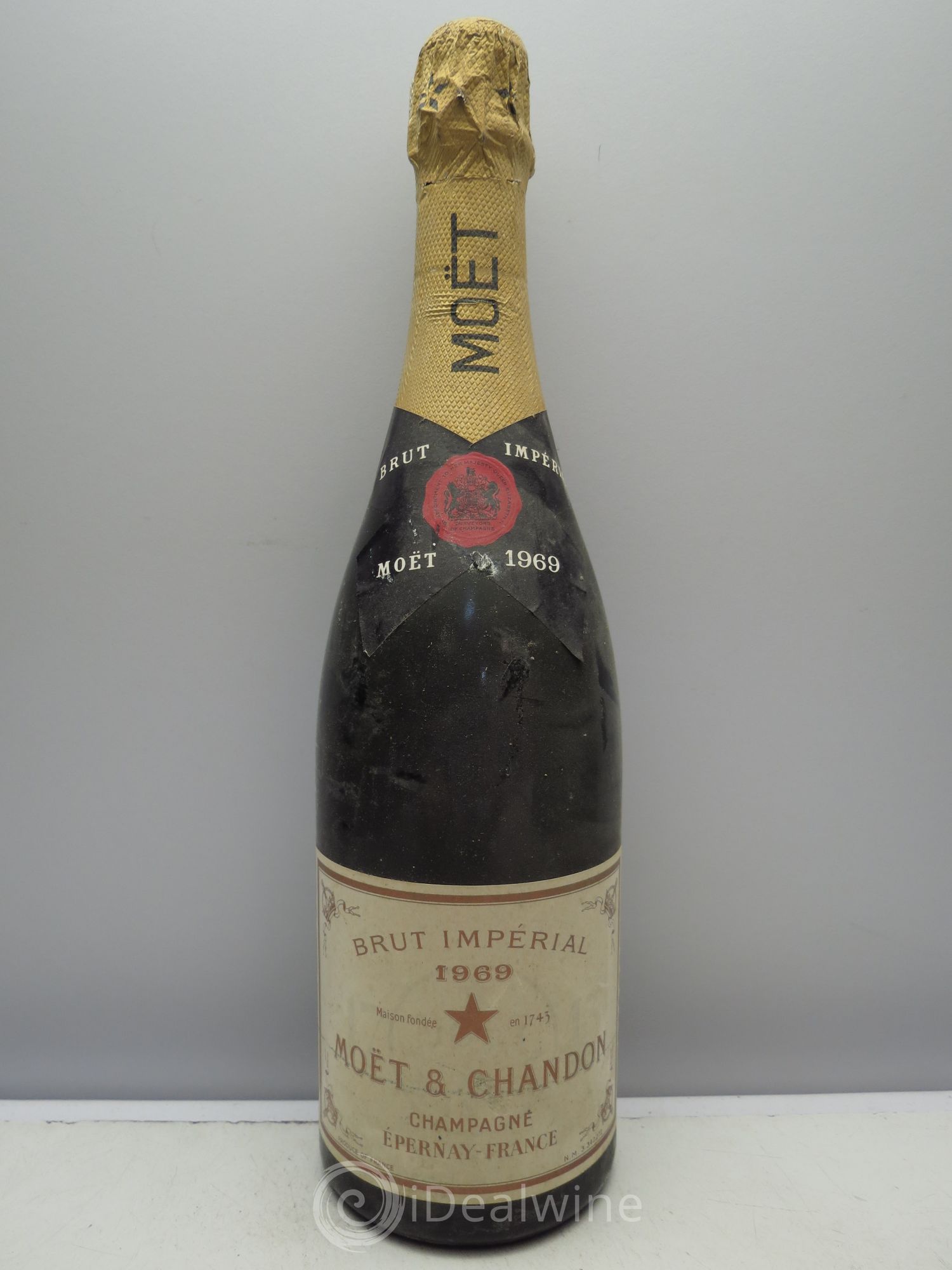 Impérial Brut Moët et Chandon 1969 - Lot de 1 bouteille - 0