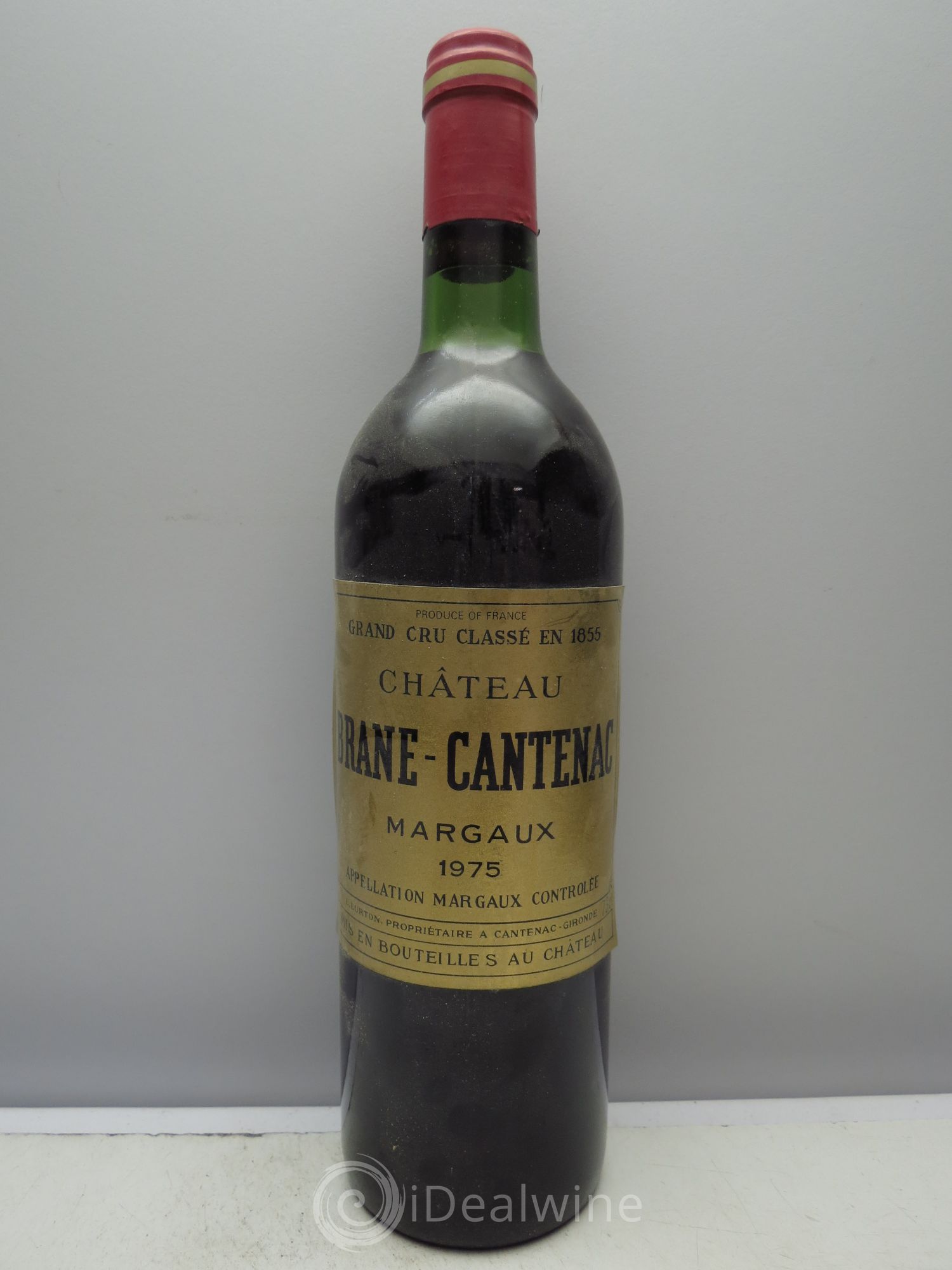 Château Brane Cantenac 2ème Grand Cru Classé 1975 - Lot de 6 bouteilles - 0