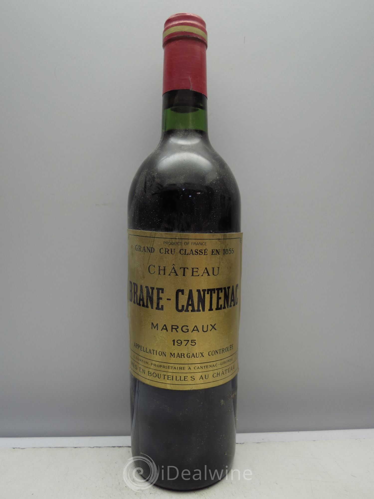 Château Brane Cantenac 2ème Grand Cru Classé 1975 - Lot de 1 bouteille - 0