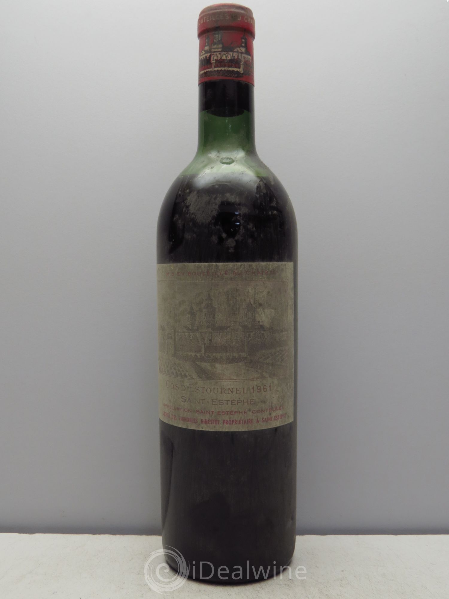 Cos d'Estournel 2ème Grand Cru Classé 1961 - Lot de 1 bouteille - 0