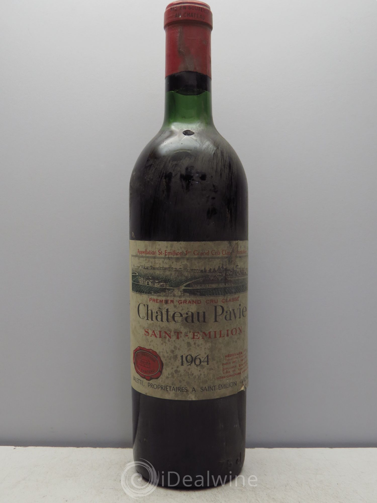 Château Pavie 1er Grand Cru Classé A 1964 - Lot de 1 bouteille - 0