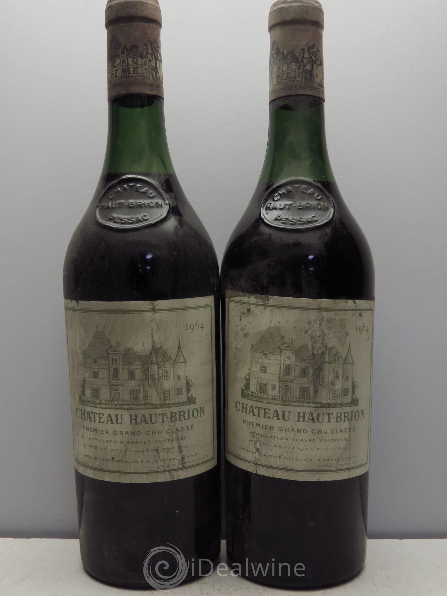 Château Haut Brion 1er Grand Cru Classé 1964 - Lot de 6 bouteilles - 1