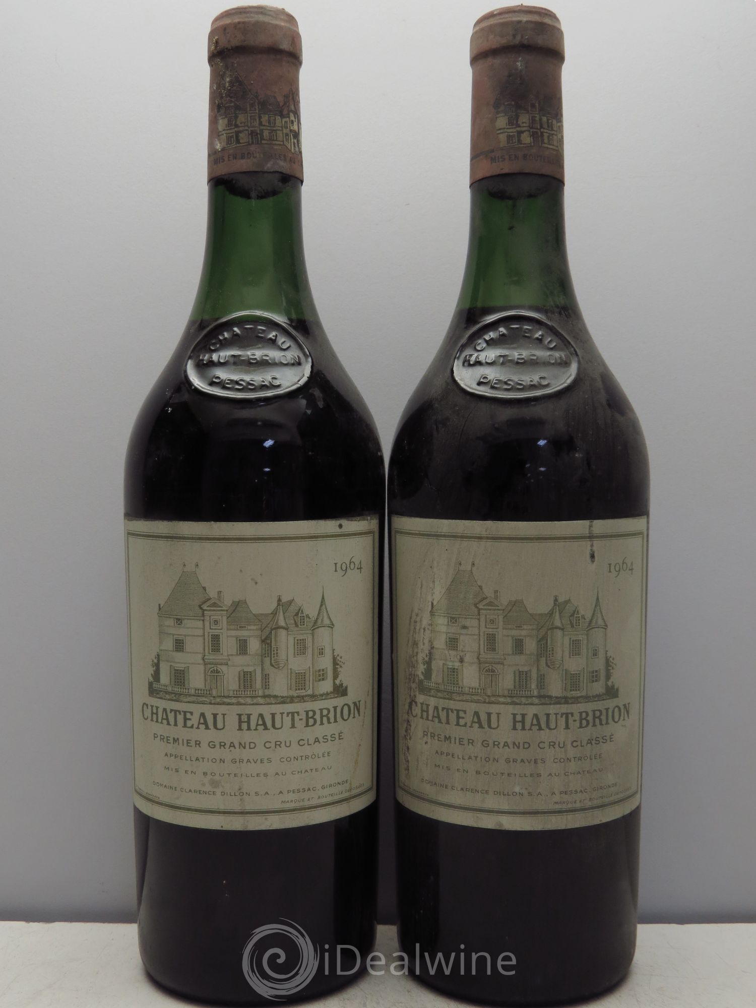 Château Haut Brion 1er Grand Cru Classé 1964 - Lot de 6 bouteilles - 2