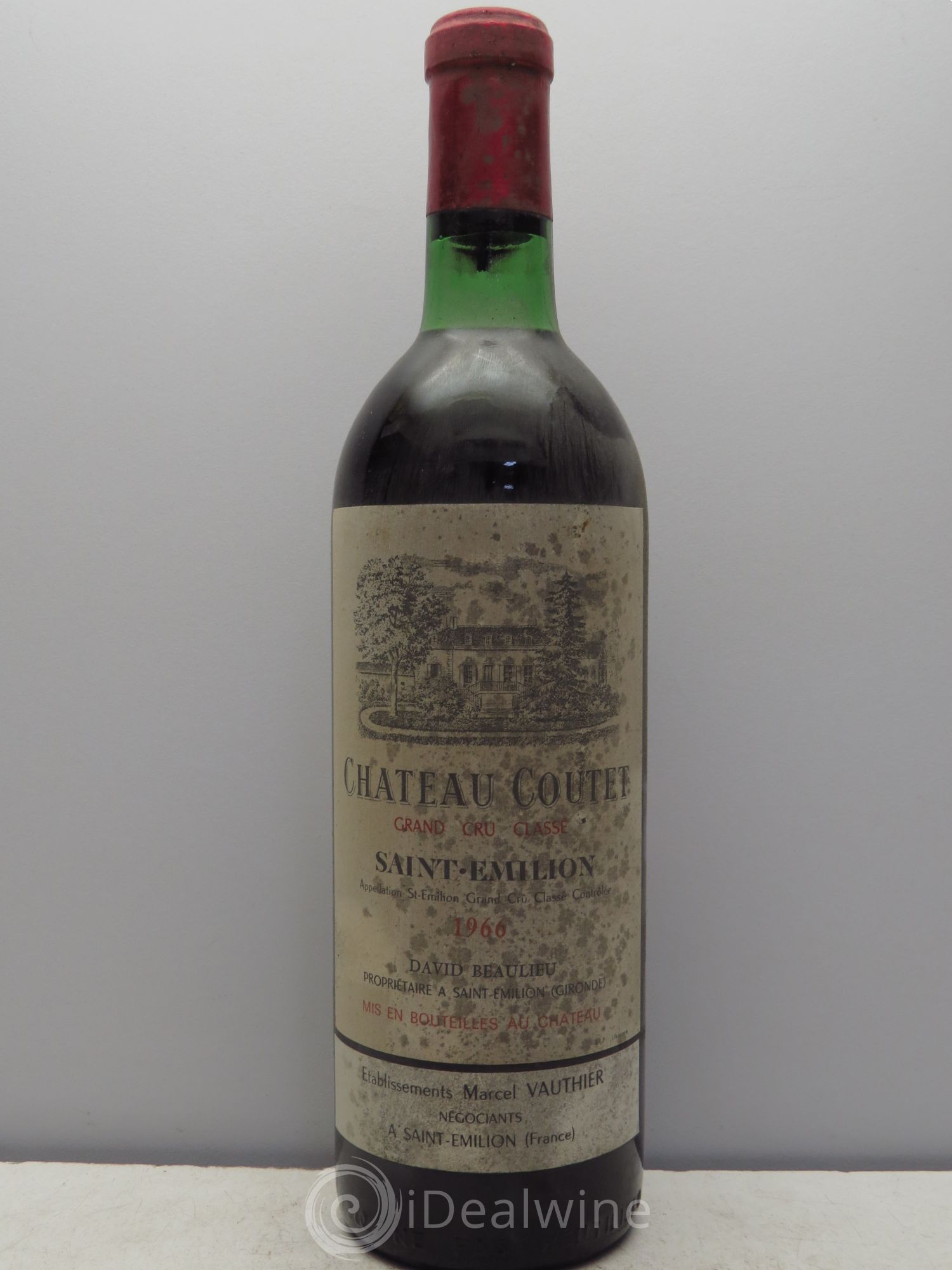 Saint-Émilion Coutet 1966 - Lot de 1 bouteille - 0