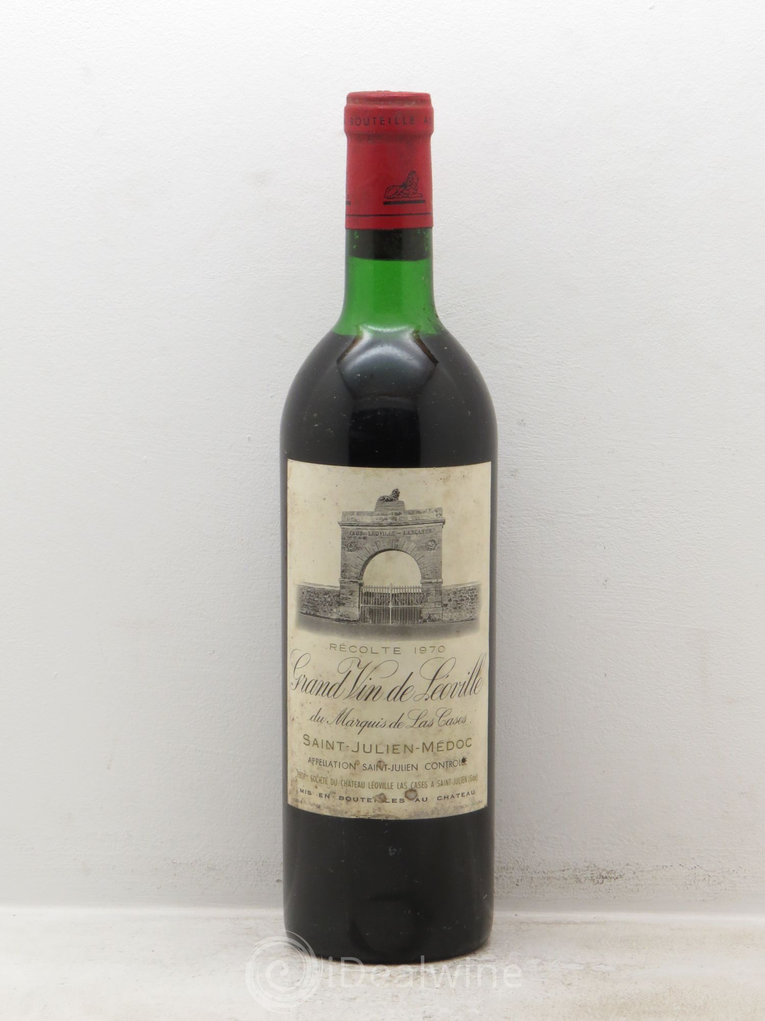 Château Léoville Las Cases 2ème Grand Cru Classé 1970 - Lot de 1 bouteille - 0
