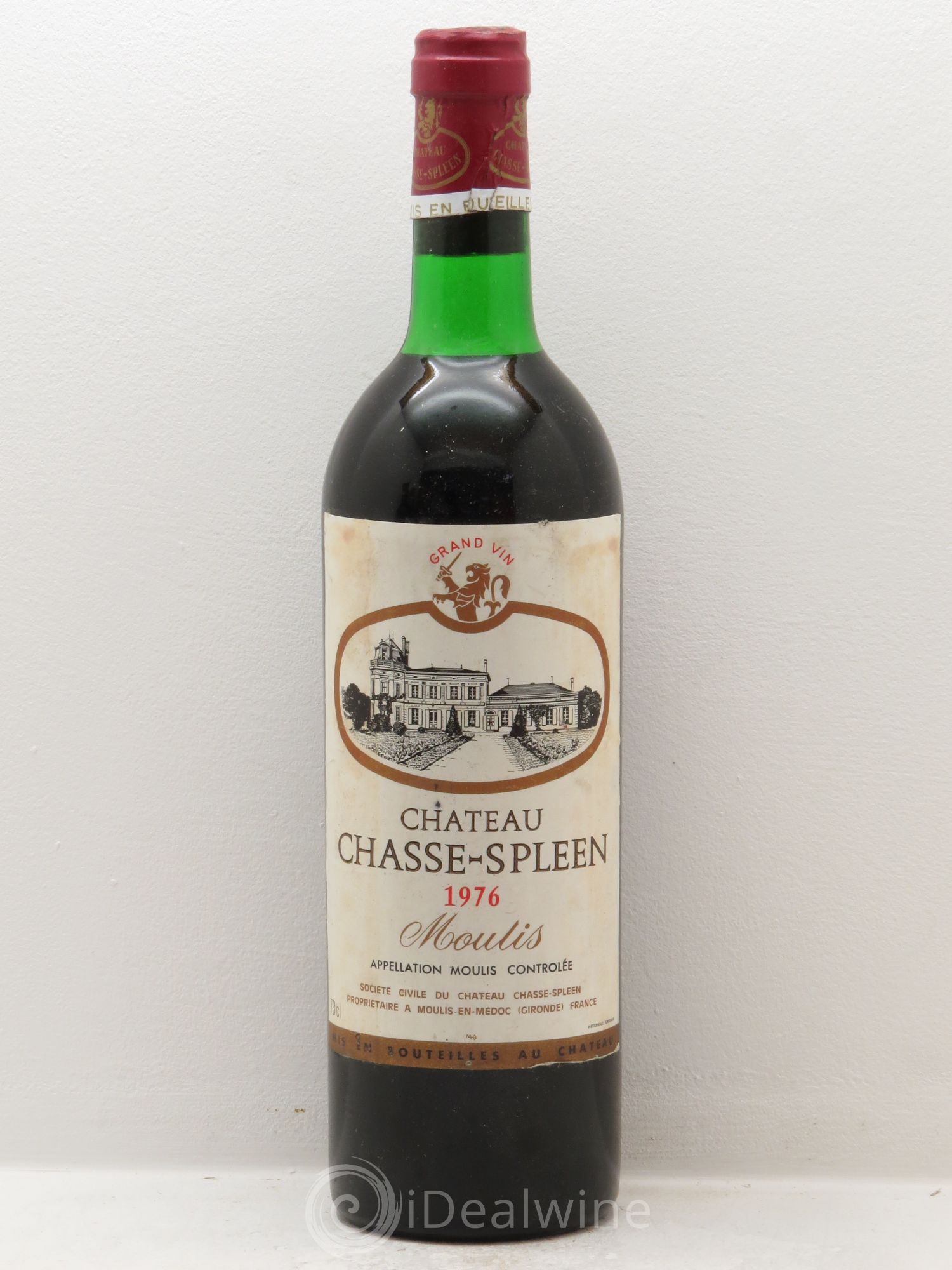 Château Chasse Spleen 1976 - Lot de 6 bouteilles - 0