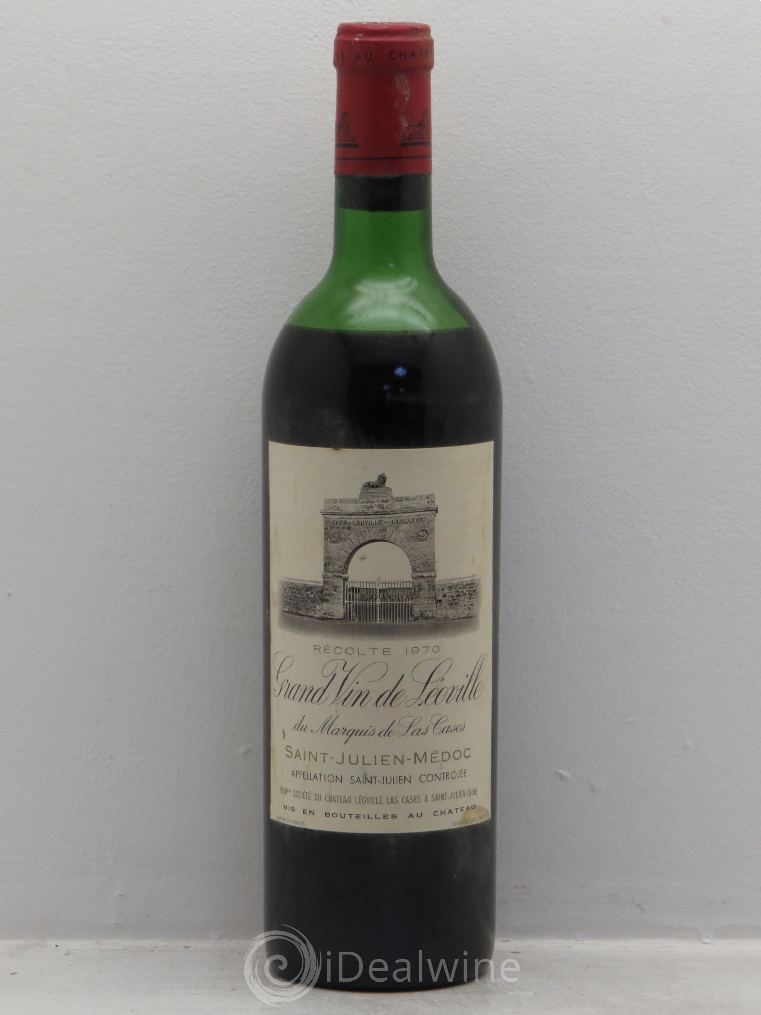 Château Léoville Las Cases 2ème Grand Cru Classé 1970 - Lot de 6 bouteilles - 0