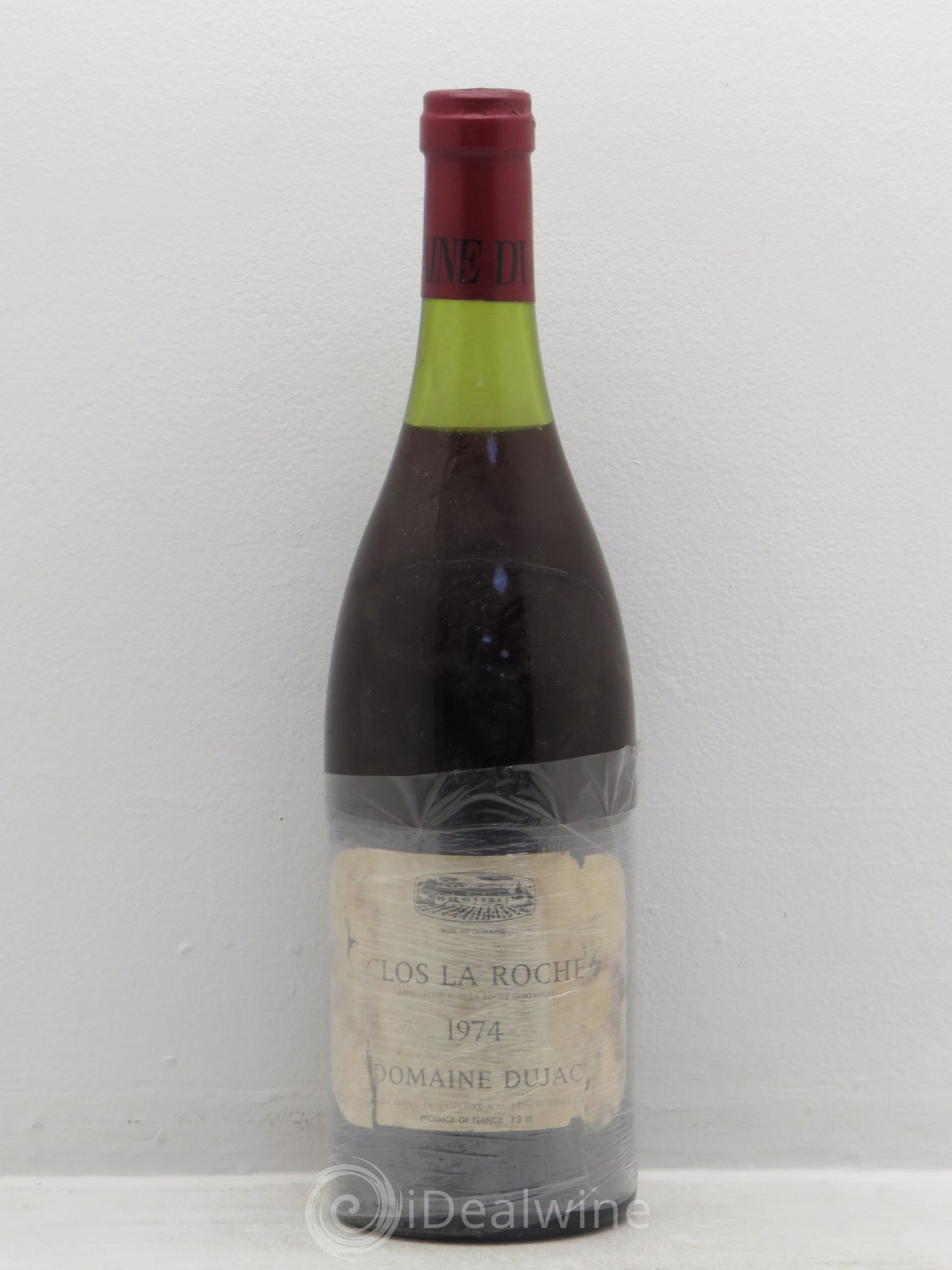 Clos de la Roche Grand Cru Dujac (Domaine) 1974 - Lot de 1 bouteille - 0