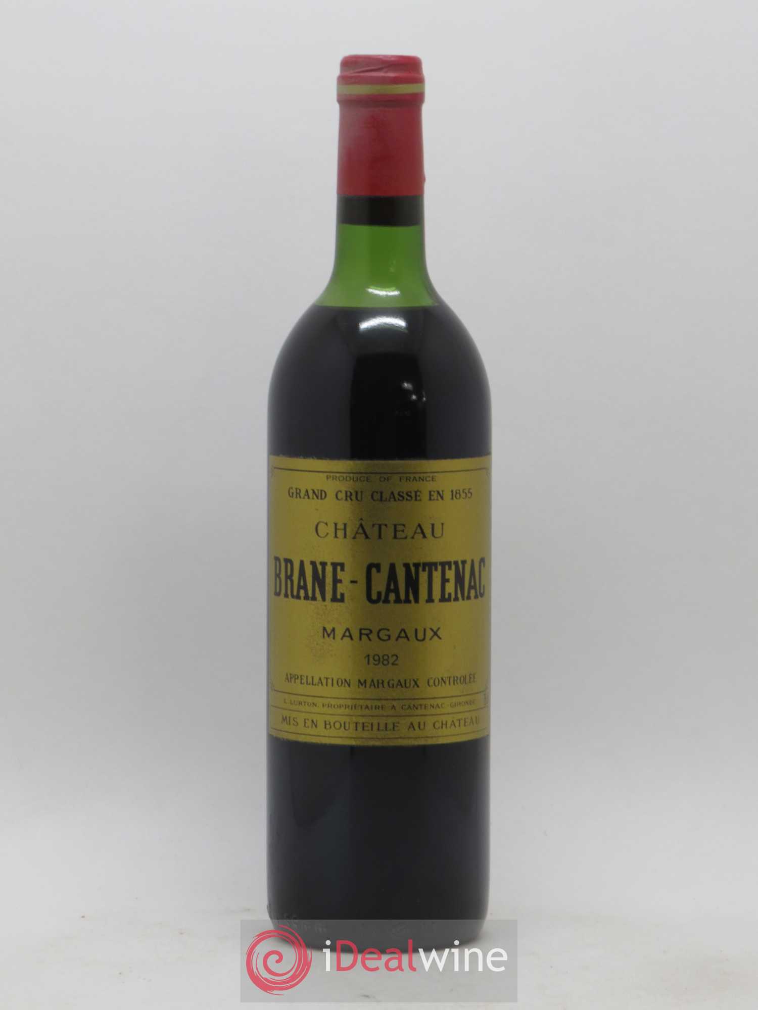 Château Brane Cantenac 2ème Grand Cru Classé 1982 - Lot de 1 bouteille - 0