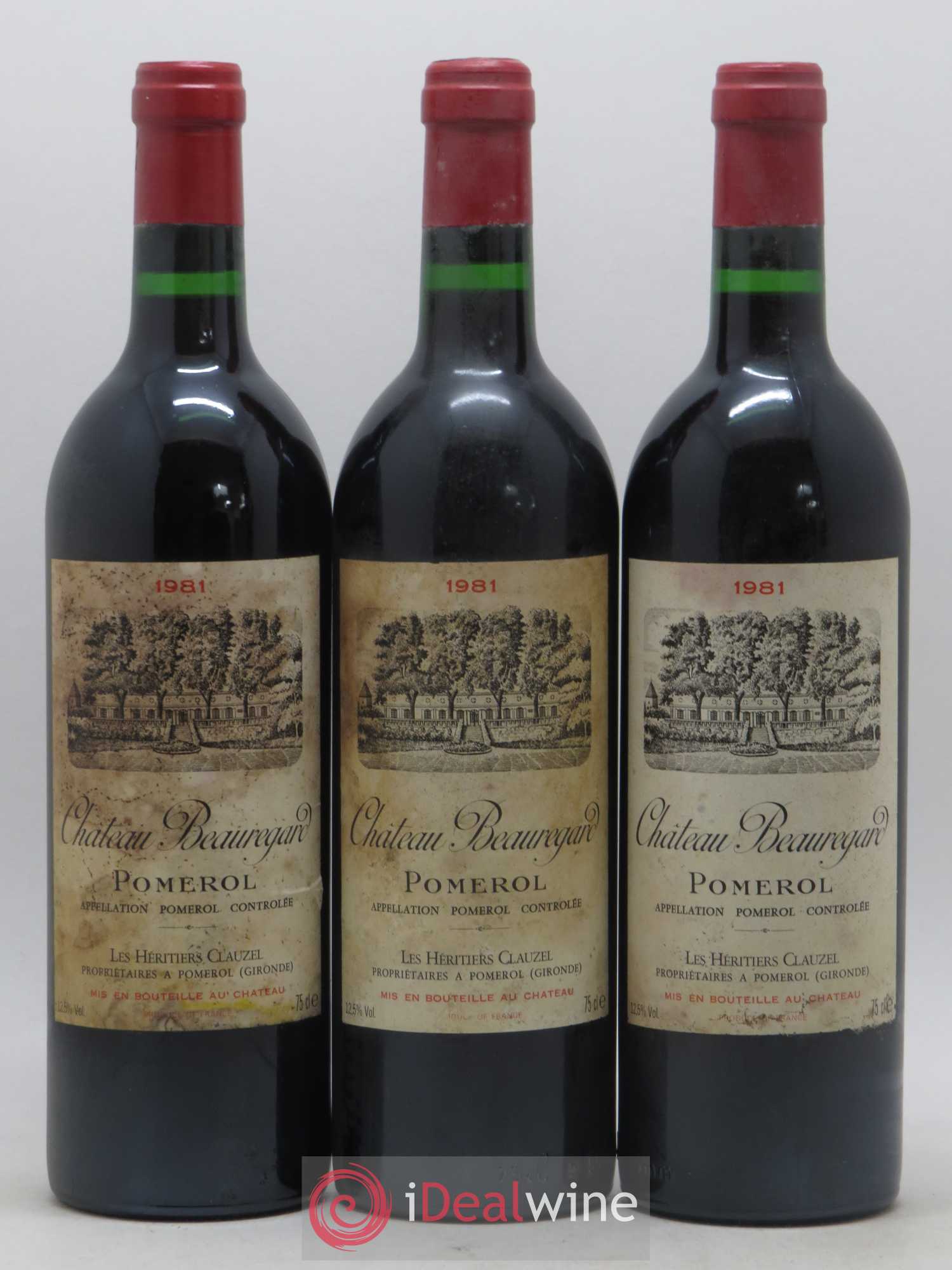 Château Beauregard 1981 - Lot de 6 bouteilles - 2