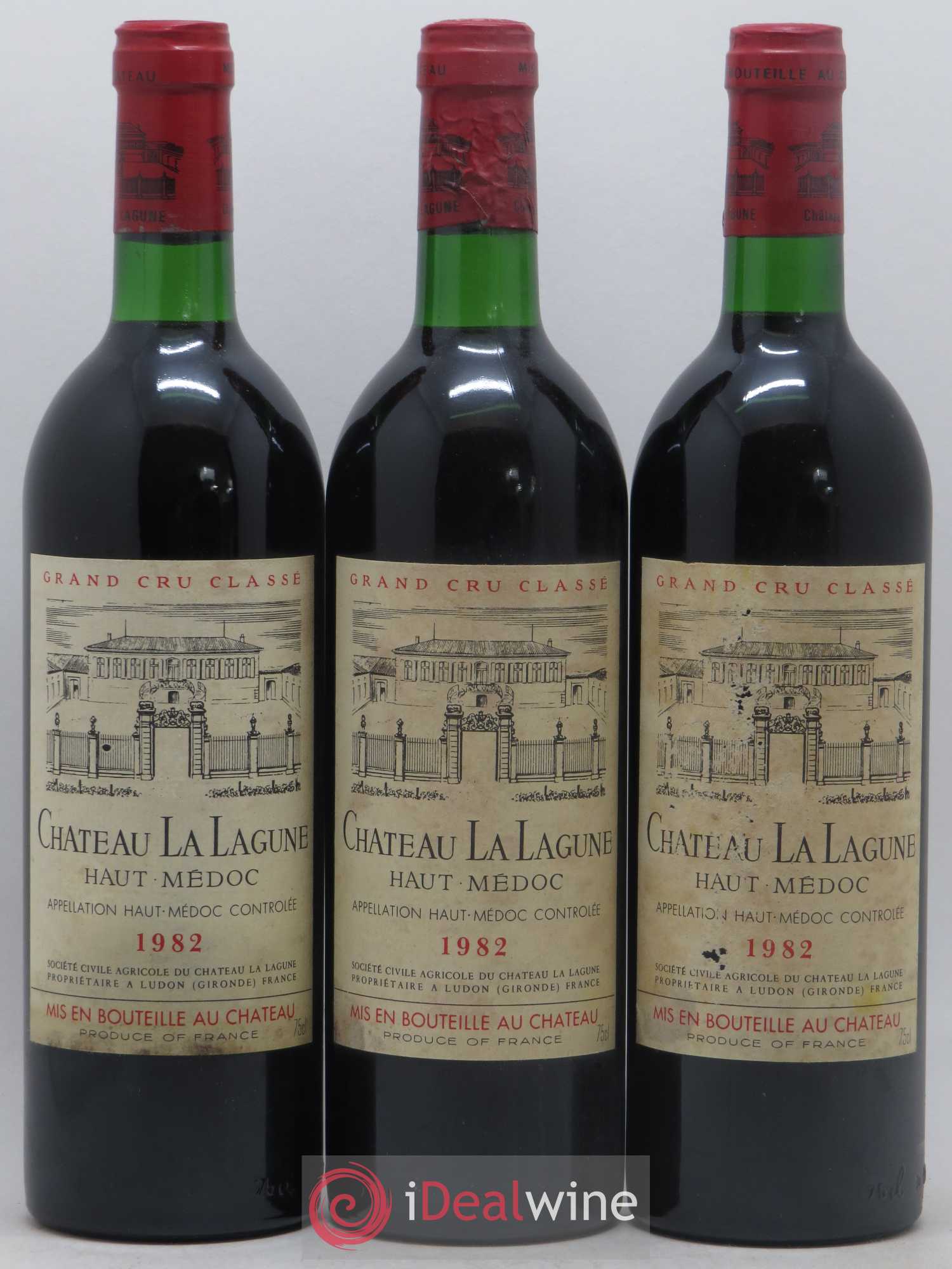 Château la Lagune 3ème Grand Cru Classé 1982 - Lot de 12 bouteilles - 2