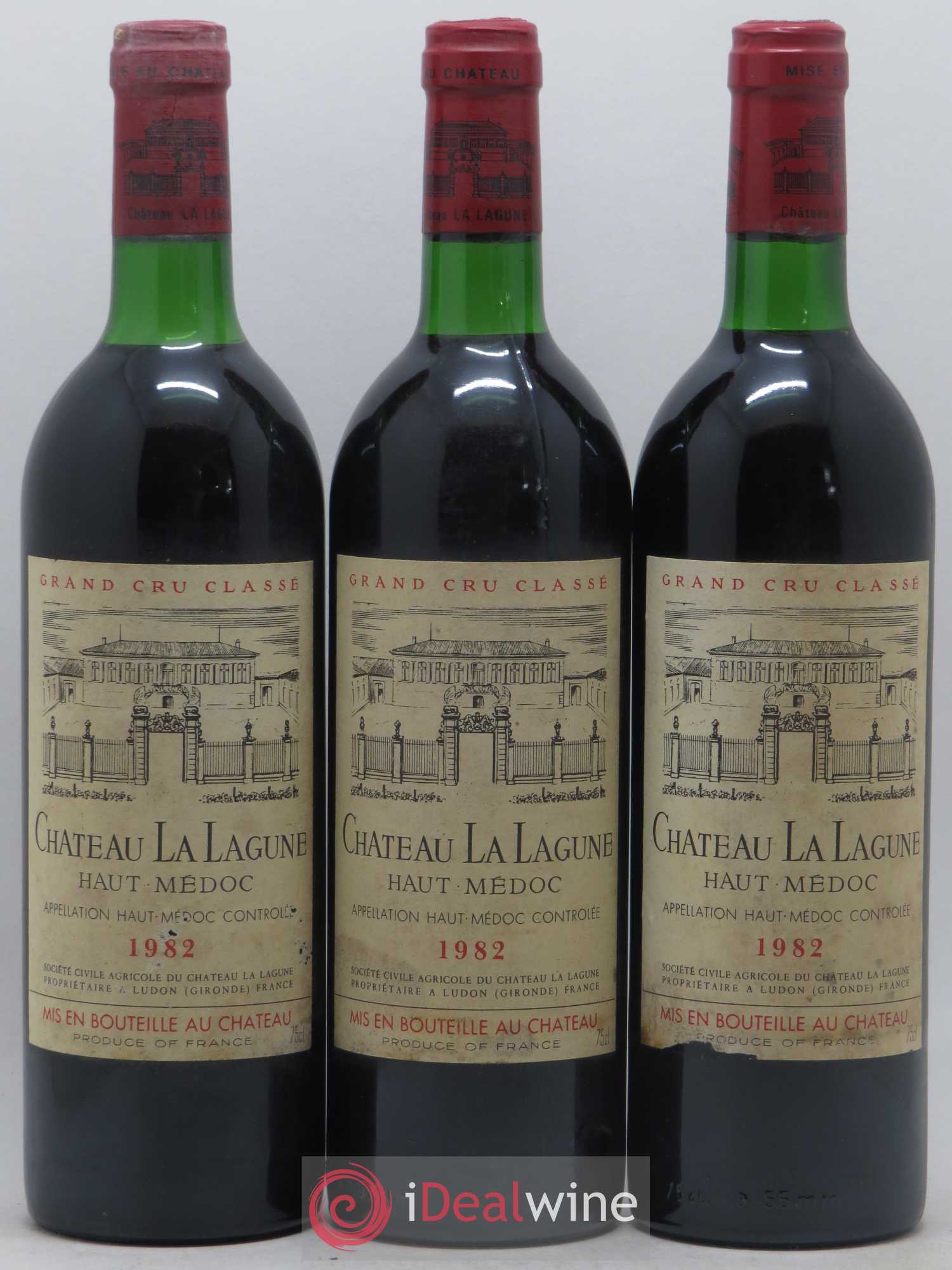 Château la Lagune 3ème Grand Cru Classé 1982 - Lot de 12 bouteilles - 3