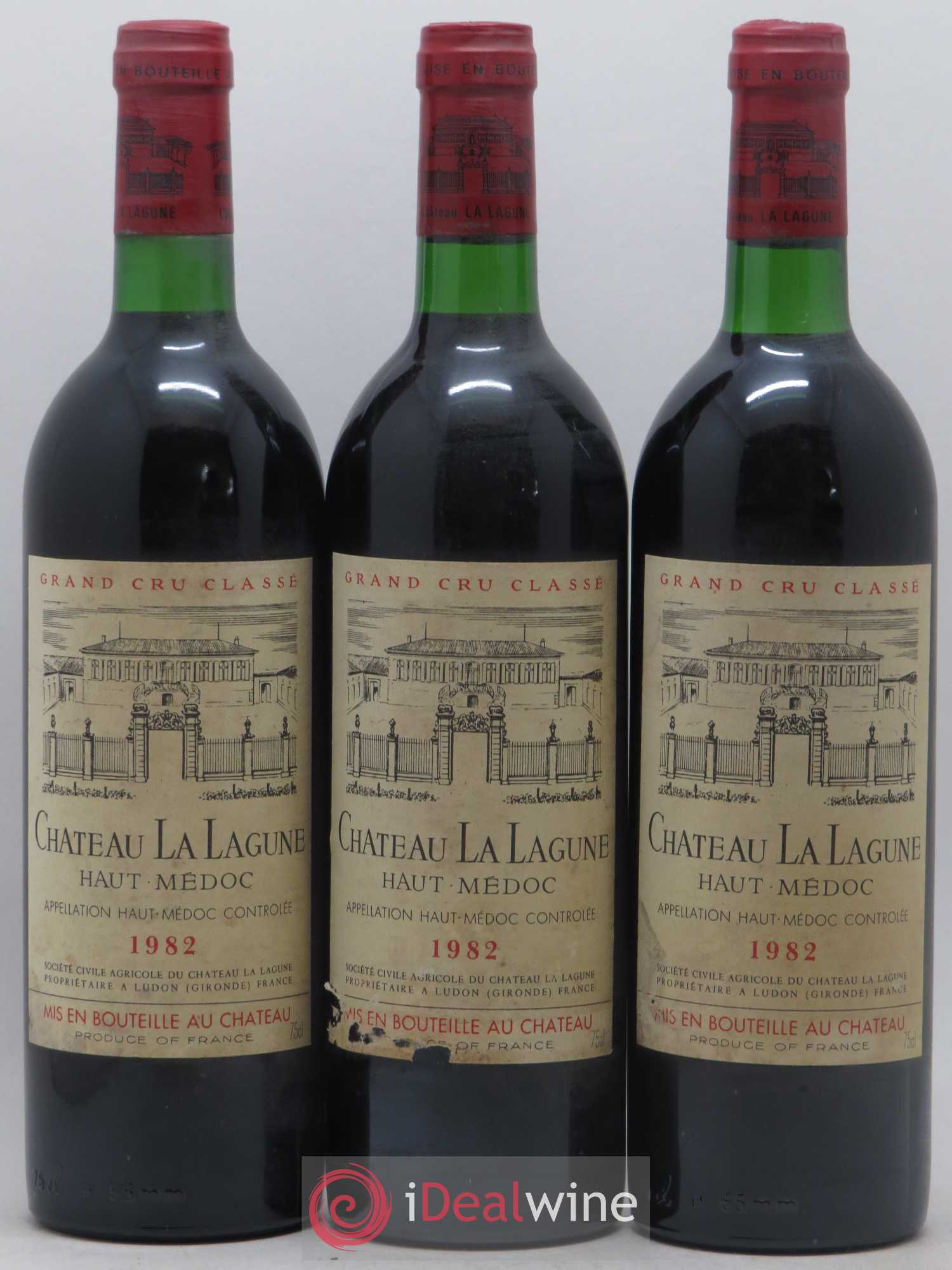 Château la Lagune 3ème Grand Cru Classé 1982 - Lot de 12 bouteilles - 4