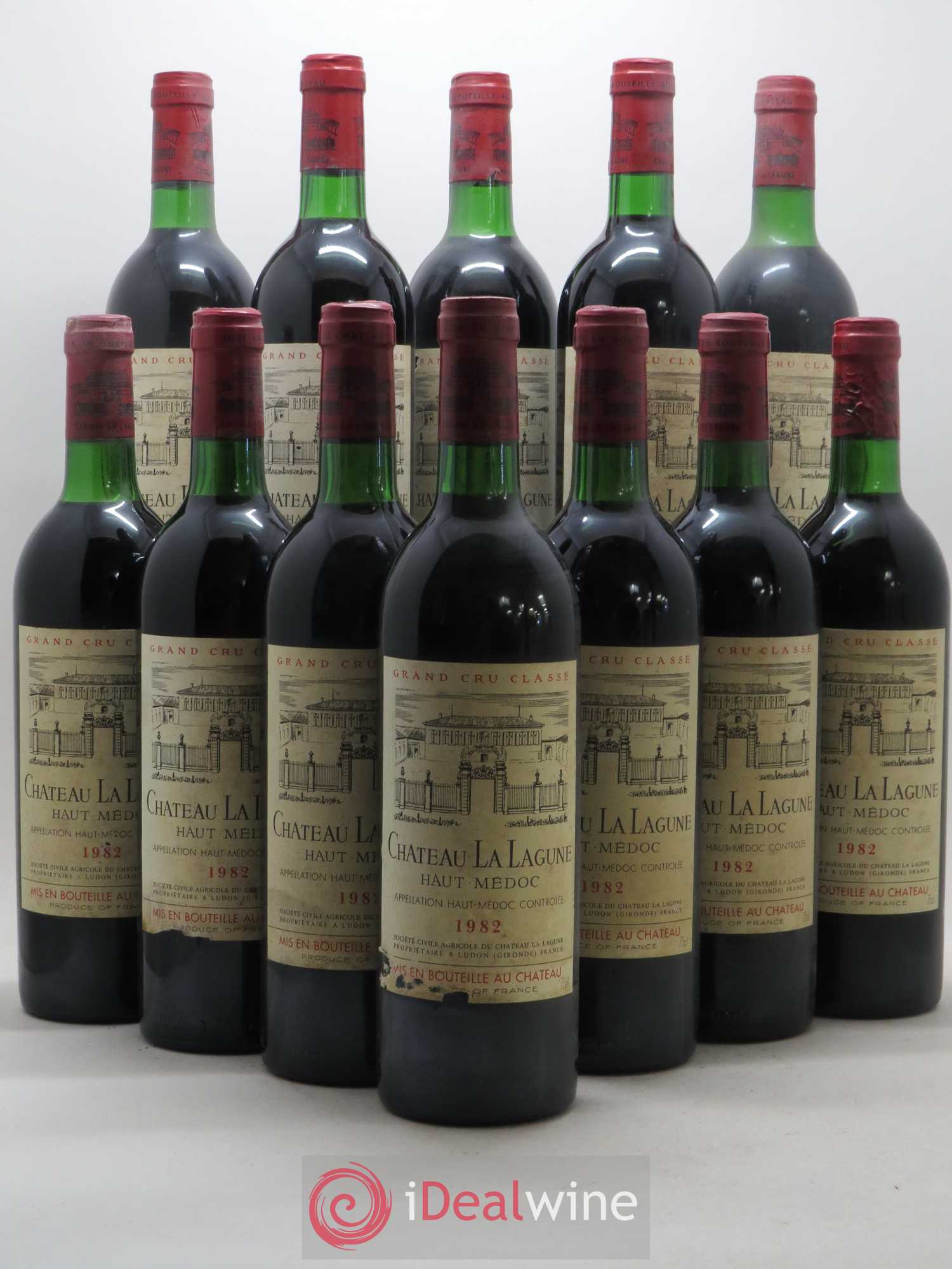 Château la Lagune 3ème Grand Cru Classé 1982 - Lot de 12 bouteilles - 0