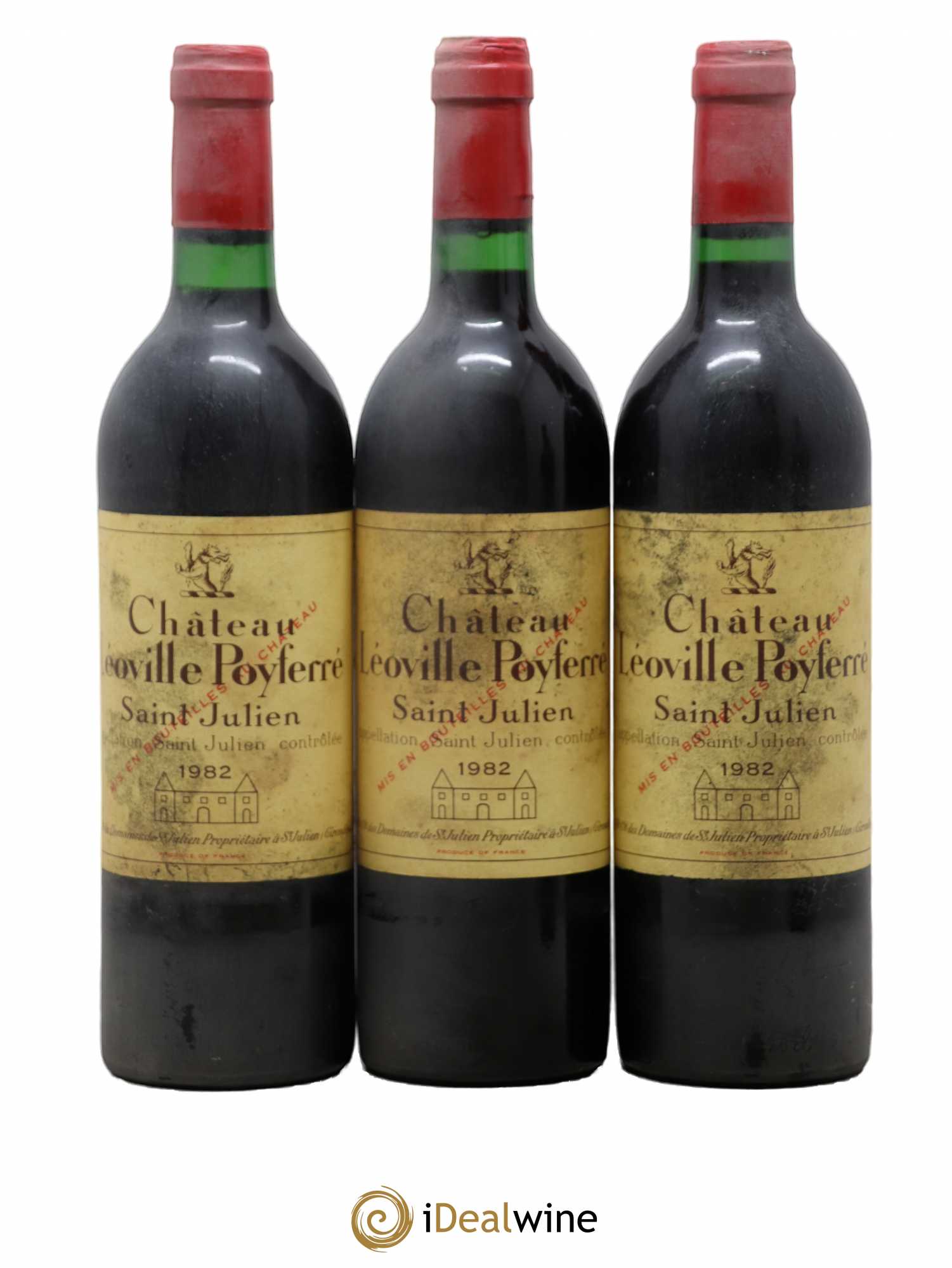 Château Léoville Poyferré 2ème Grand Cru Classé 1982 - Lot de 6 bouteilles - 2