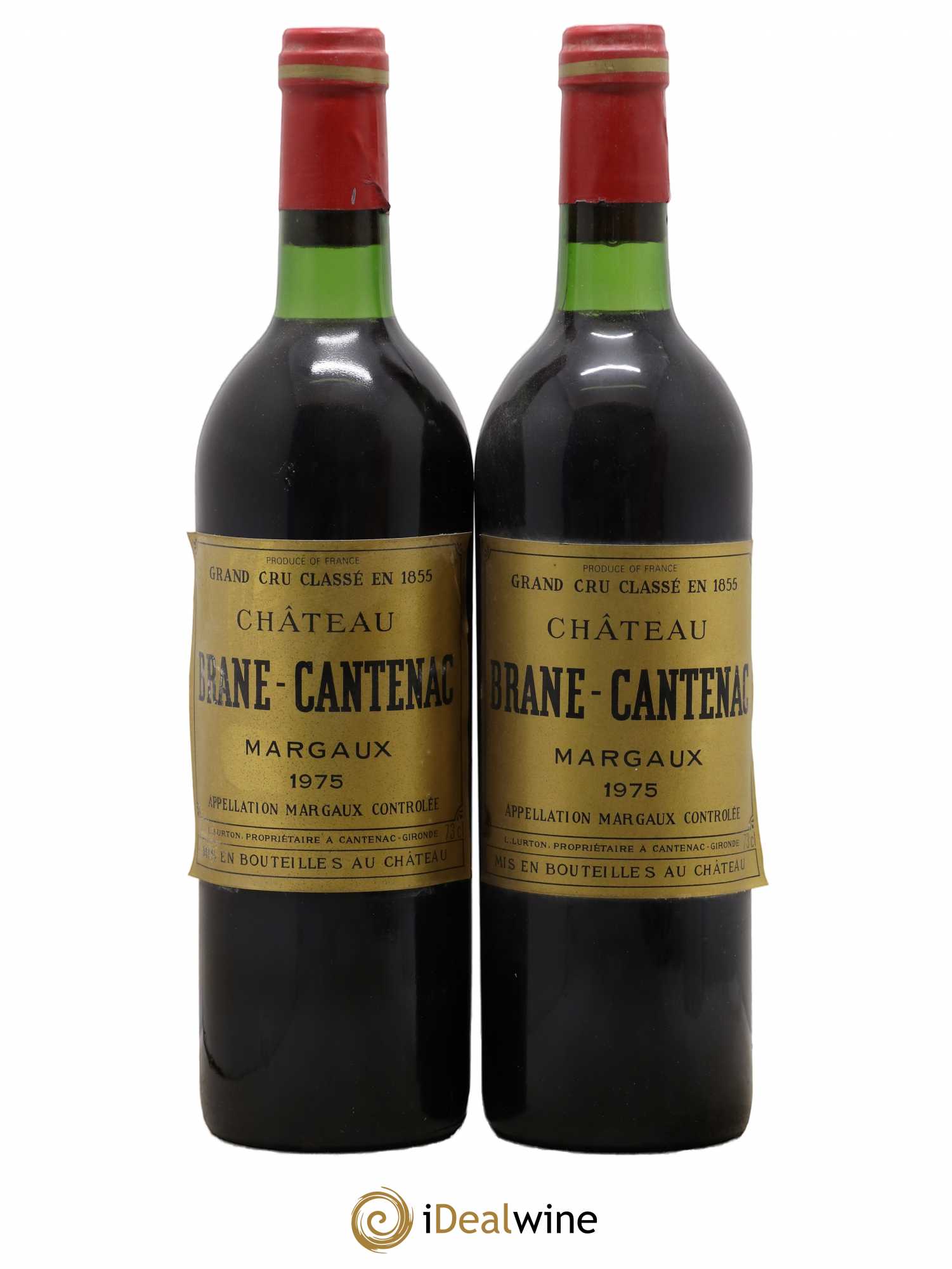 Château Brane Cantenac 2ème Grand Cru Classé 1978 - Lot de 2 bouteilles - 0