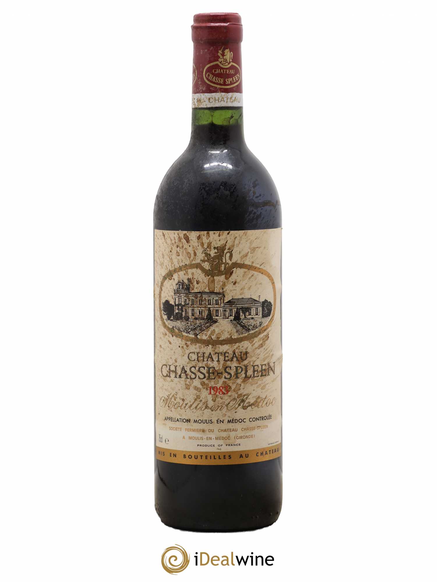 Château Chasse Spleen 1983 - Lot de 1 bouteille - 0