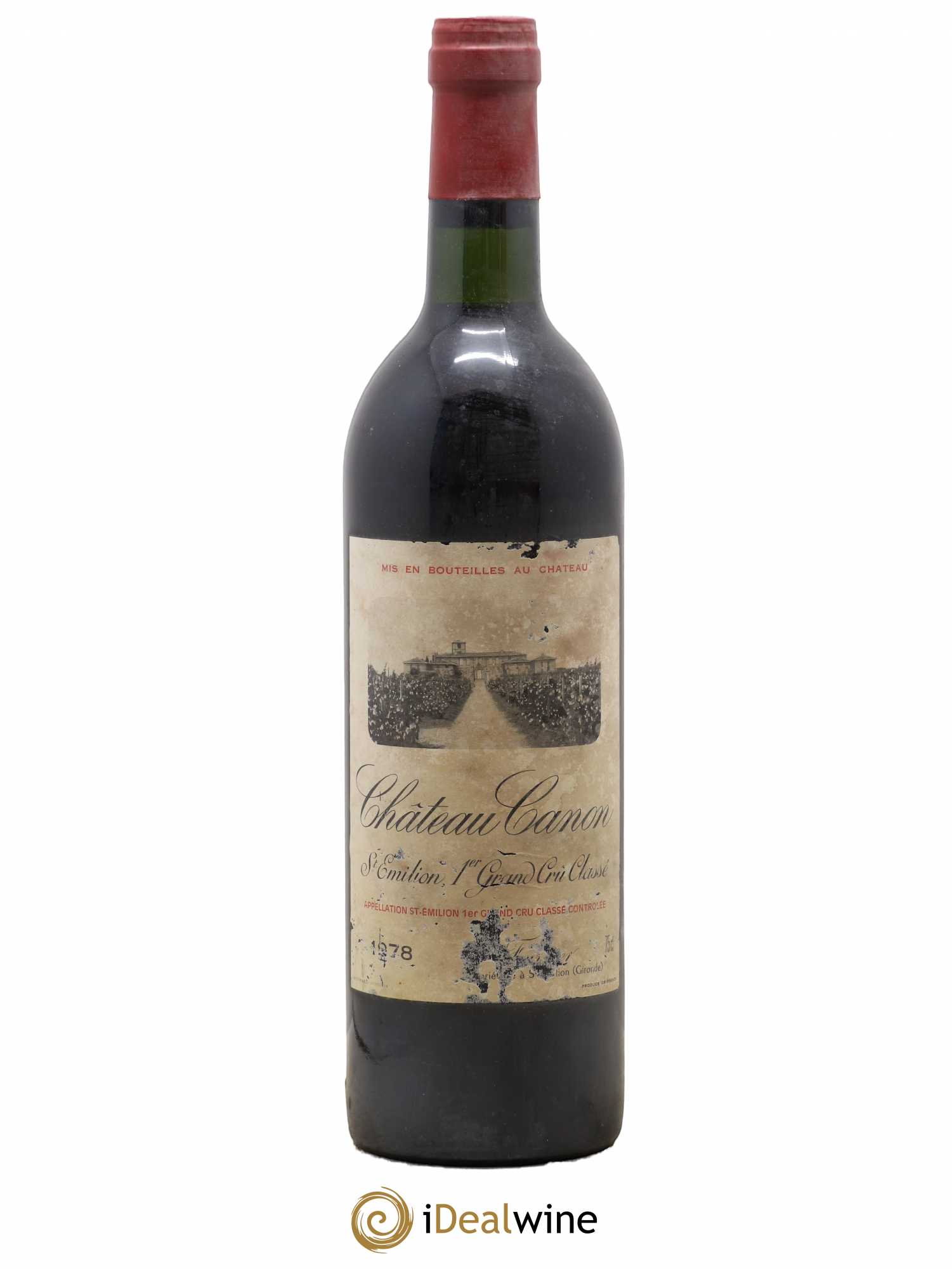 Château Canon 1er Grand Cru Classé B 1978 - Lot de 1 bouteille - 0