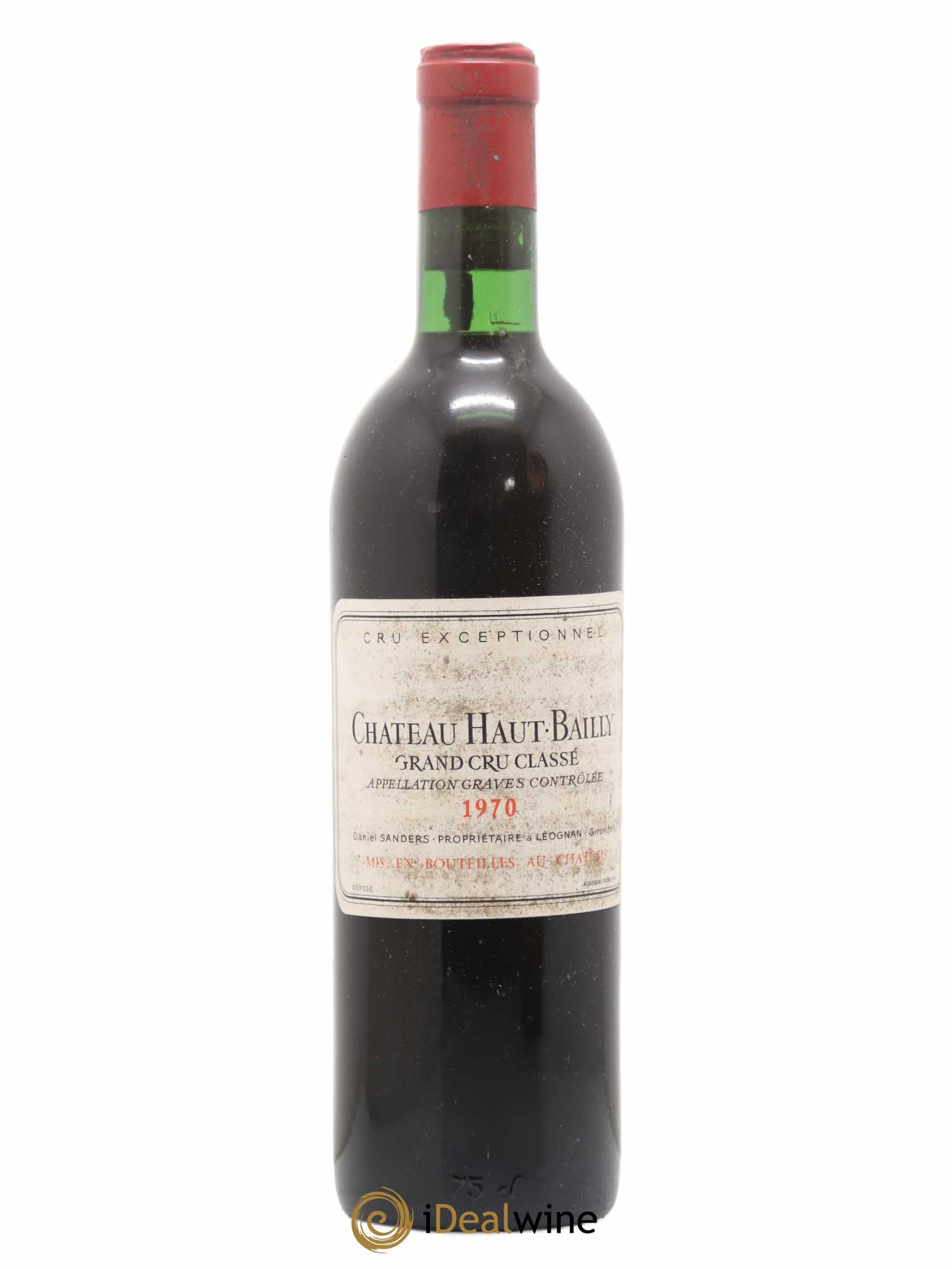 Château Haut-Bailly Cru Classé de Graves 1970 - Lot de 1 bouteille - 0