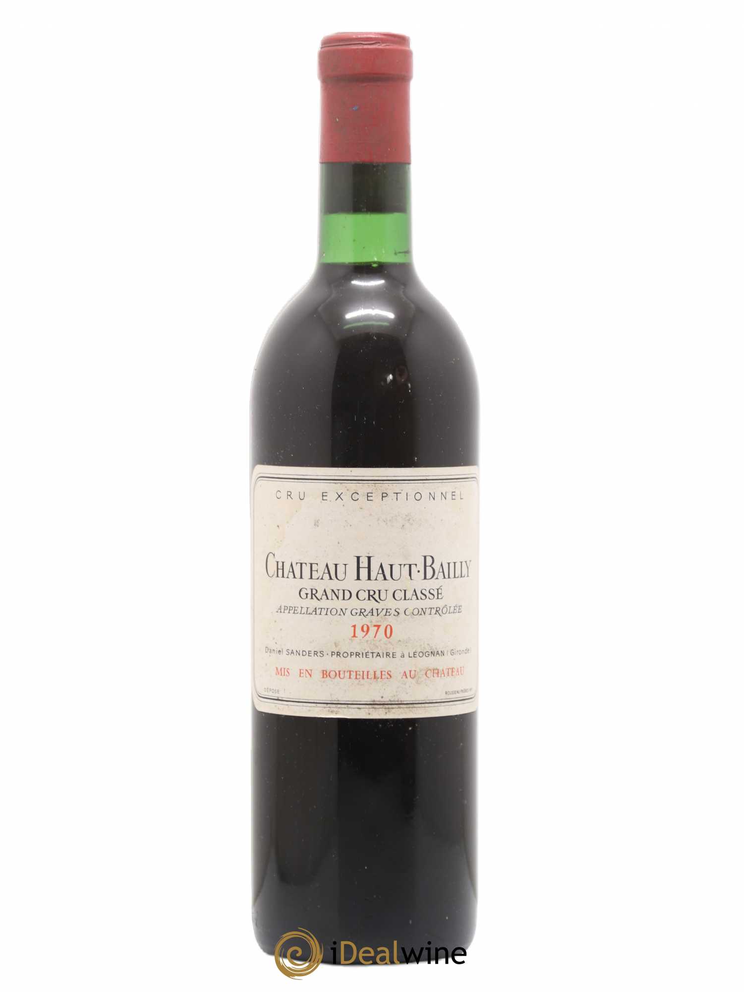 Château Haut-Bailly Cru Classé de Graves 1970 - Lot de 1 bouteille - 0