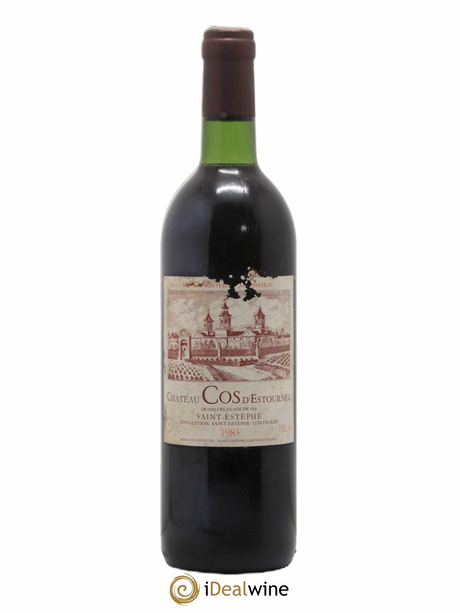 Cos d'Estournel 2ème Grand Cru Classé 1983 - Lot de 1 bouteille - 0