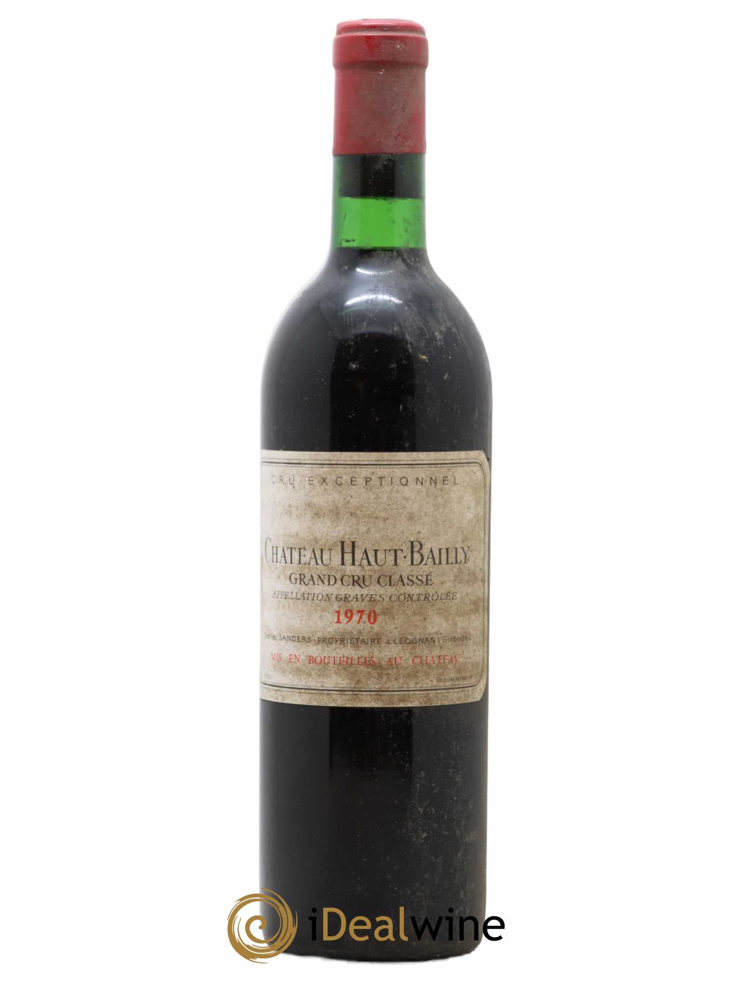 Château Haut-Bailly Cru Classé de Graves 1970 - Lot de 1 bouteille - 0