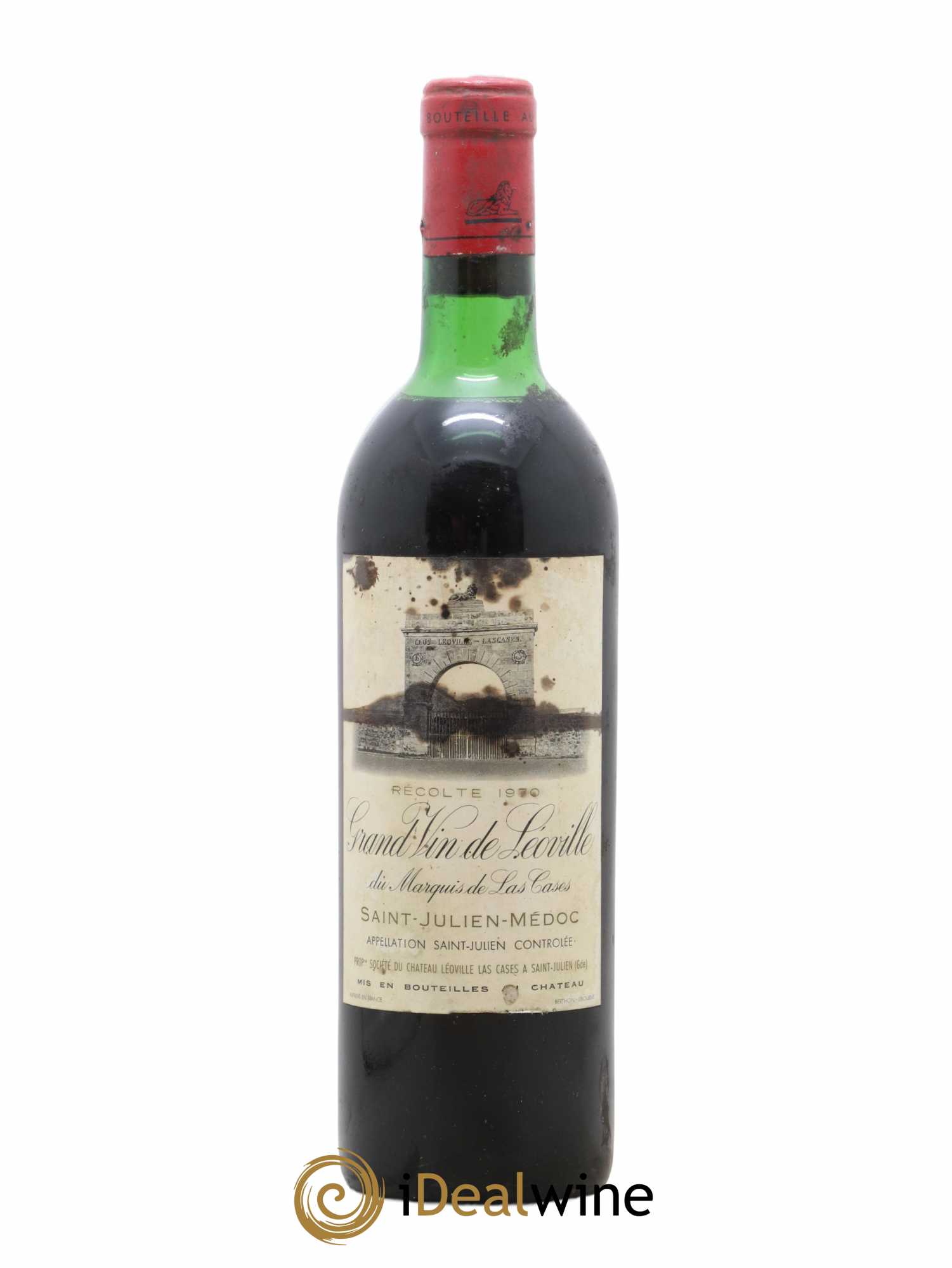 Château Léoville Las Cases 2ème Grand Cru Classé 1970 - Lot de 1 bouteille - 0