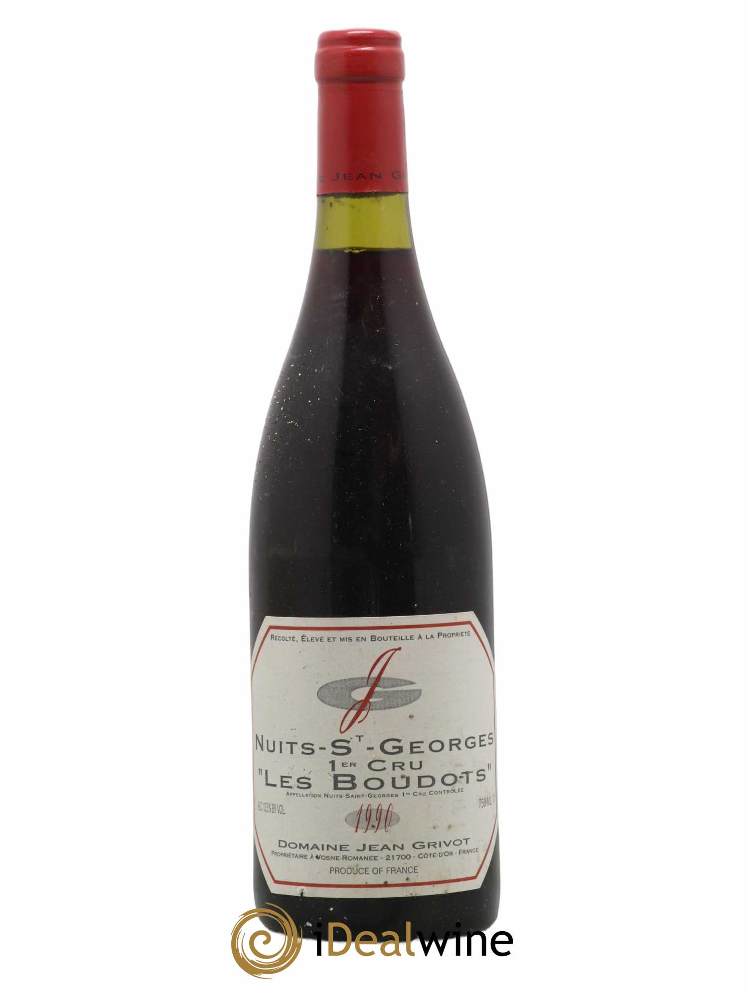 Nuits-Saint-Georges 1er Cru Aux Boudots Jean Grivot 1990 - Lot de 1 bouteille - 0