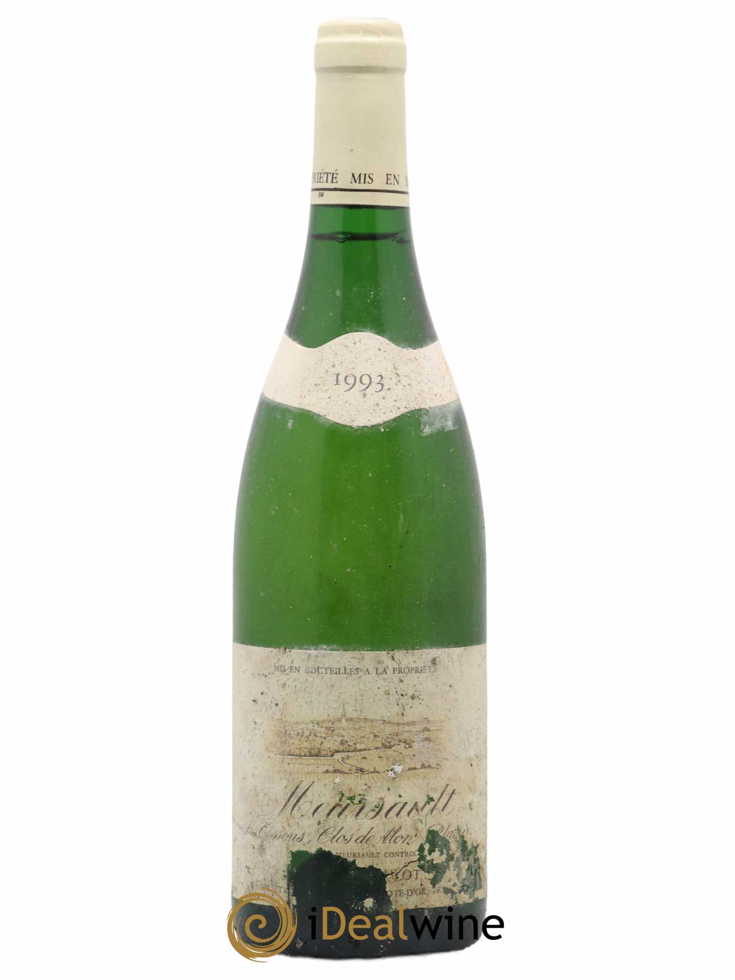 Meursault Les Tessons Clos de Mon plaisir Roulot (Domaine) 1993 - Lot de 1 bouteille - 0