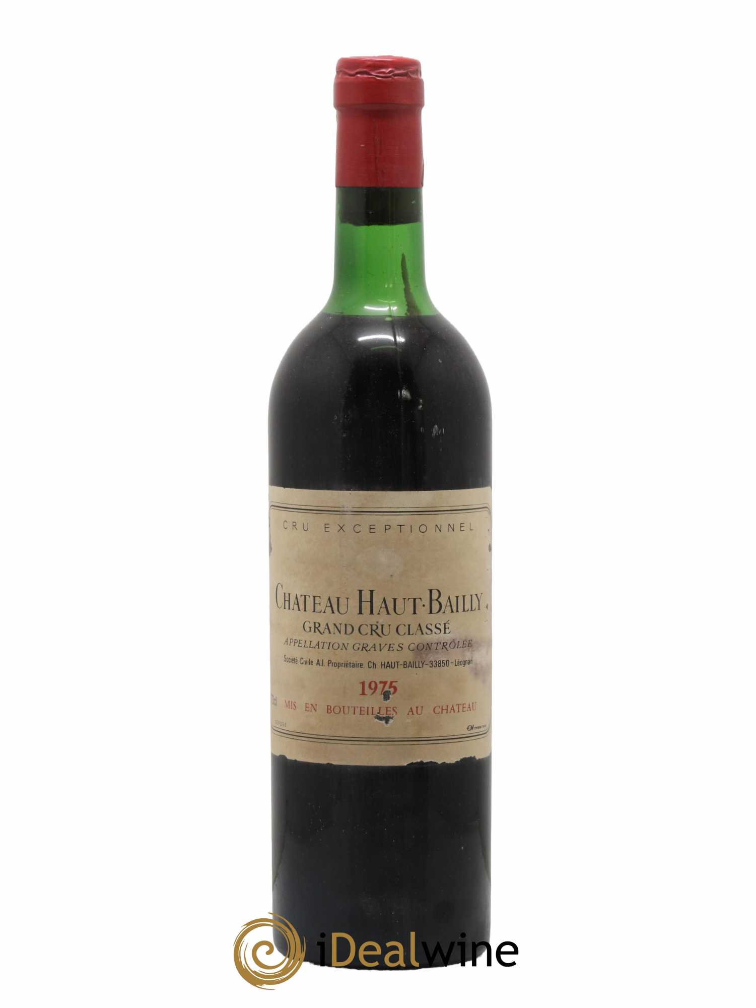 Château Haut-Bailly Cru Classé de Graves 1975 - Lot of 1 bottle - 0