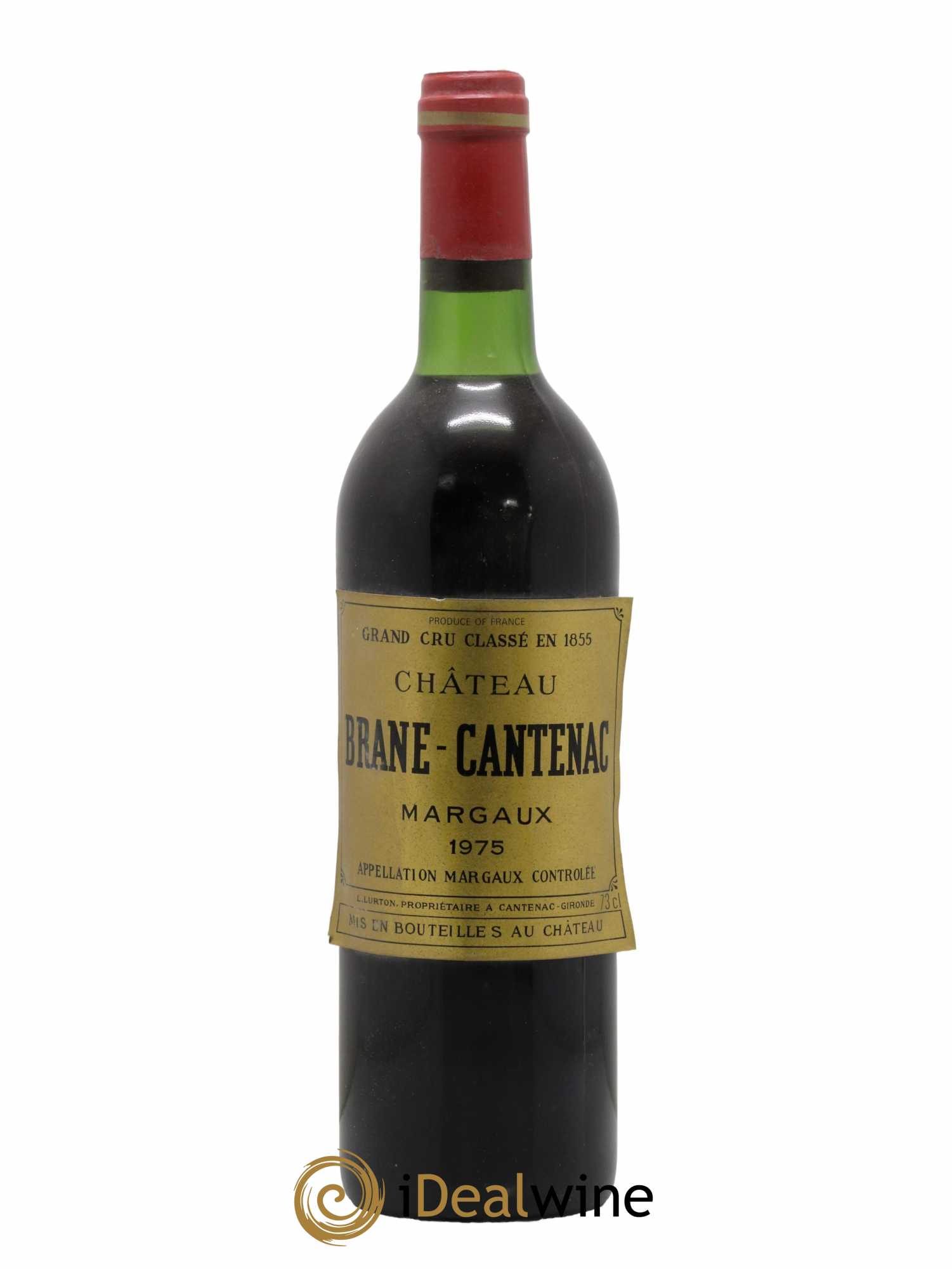 Château Brane Cantenac 2ème Grand Cru Classé 1975 - Lot de 1 bouteille - 0