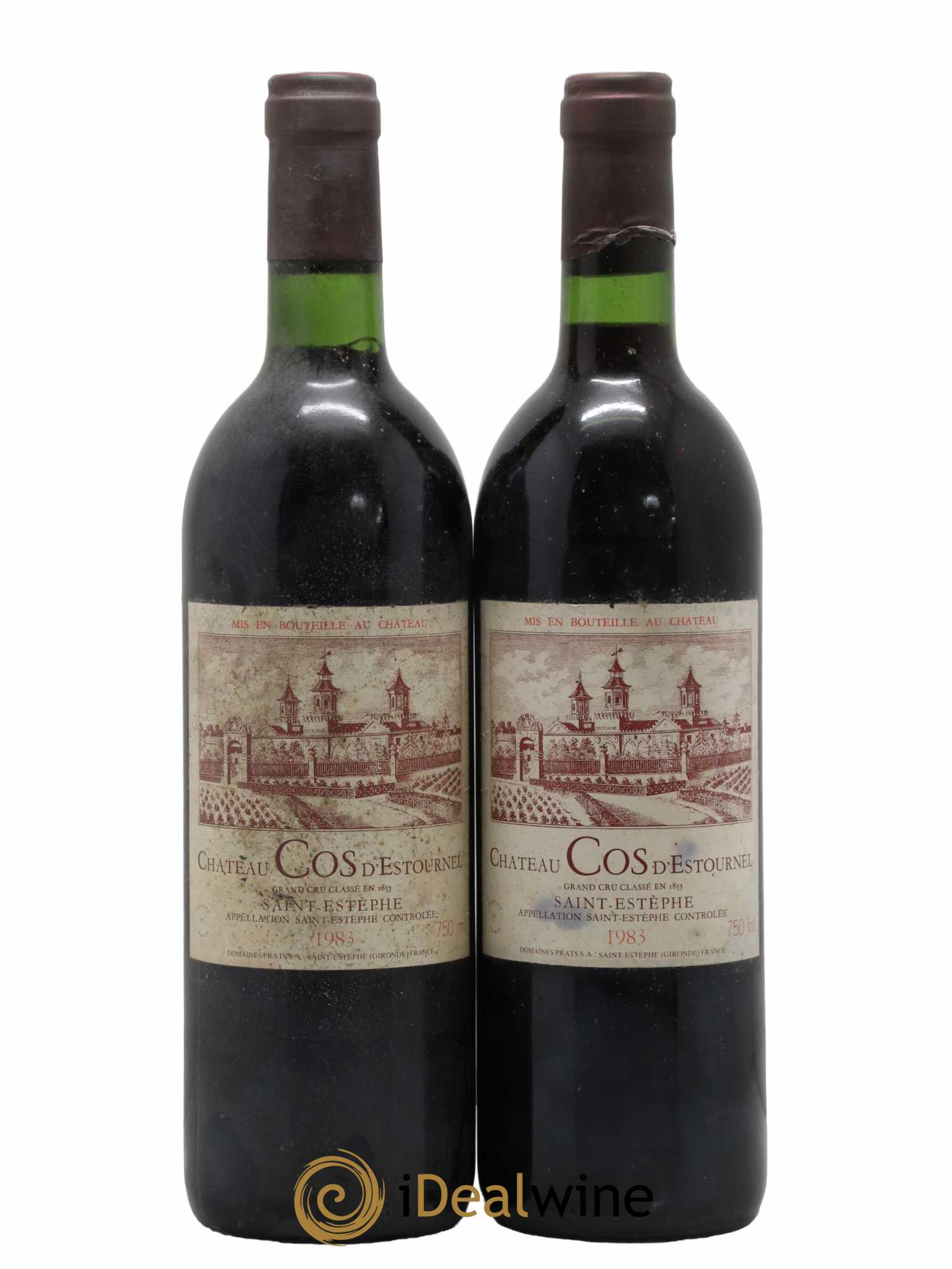 Cos d'Estournel 2ème Grand Cru Classé 1983 - Lot de 2 bouteilles - 0